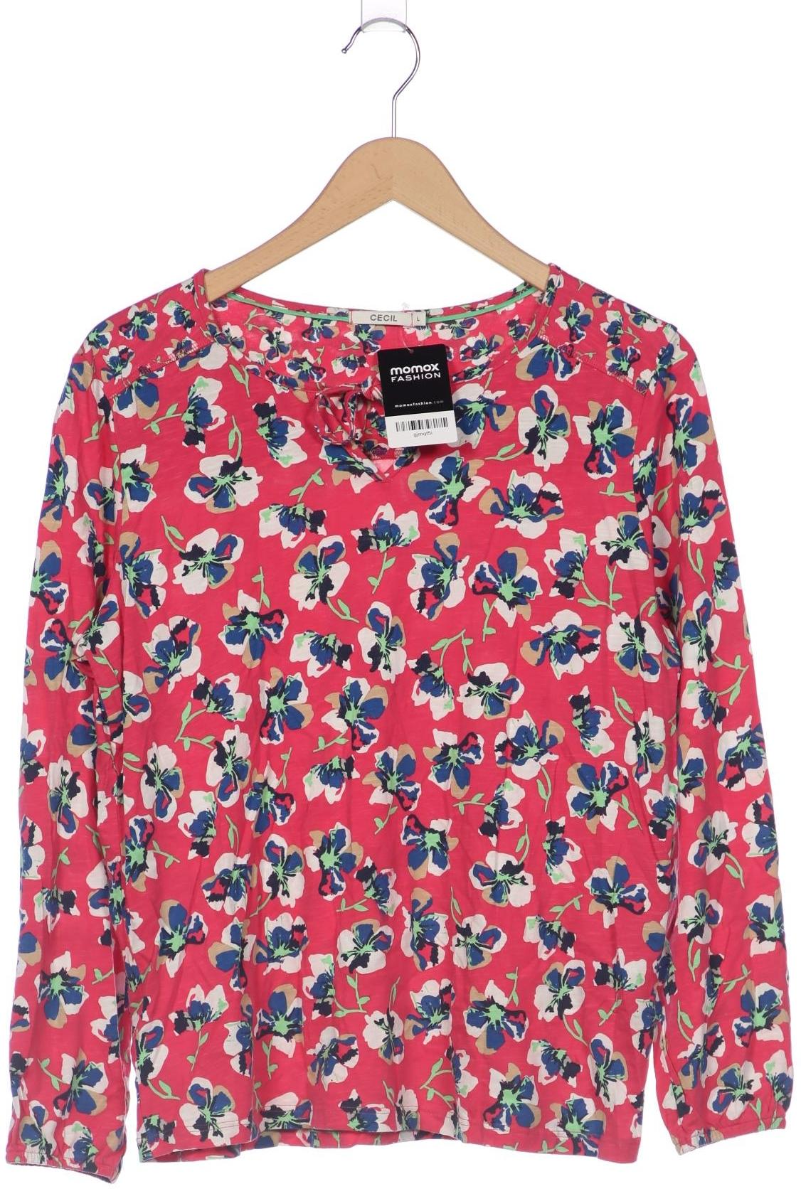 

Cecil Damen Langarmshirt, pink, Gr. 42