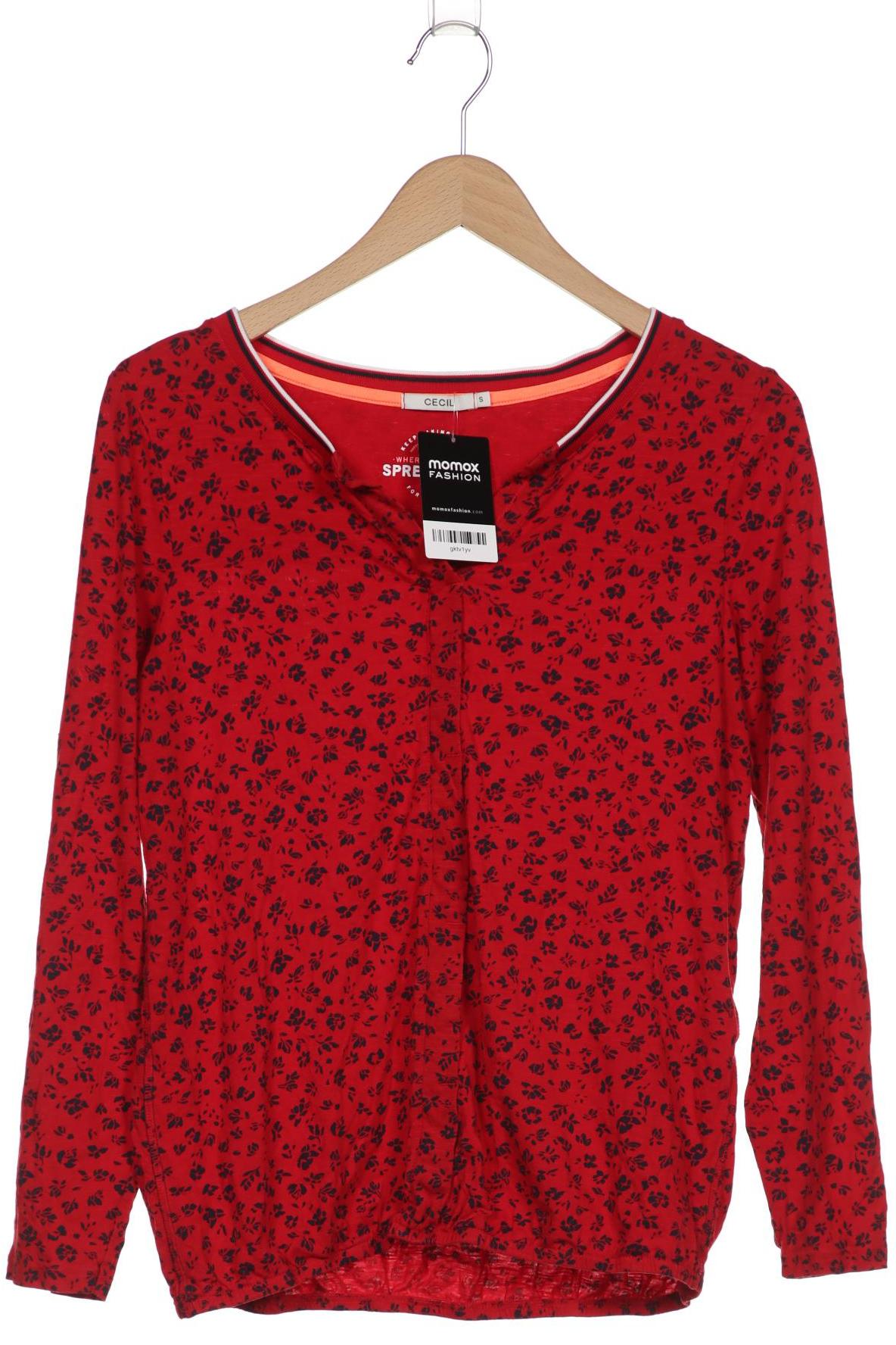

CECIL Damen Langarmshirt, rot