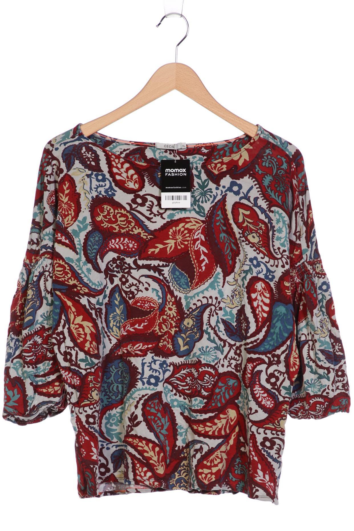 

Cecil Damen Langarmshirt, rot, Gr. 44