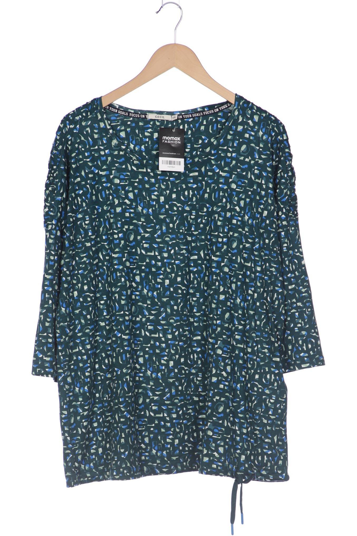 

Cecil Damen Langarmshirt, grün, Gr. 46