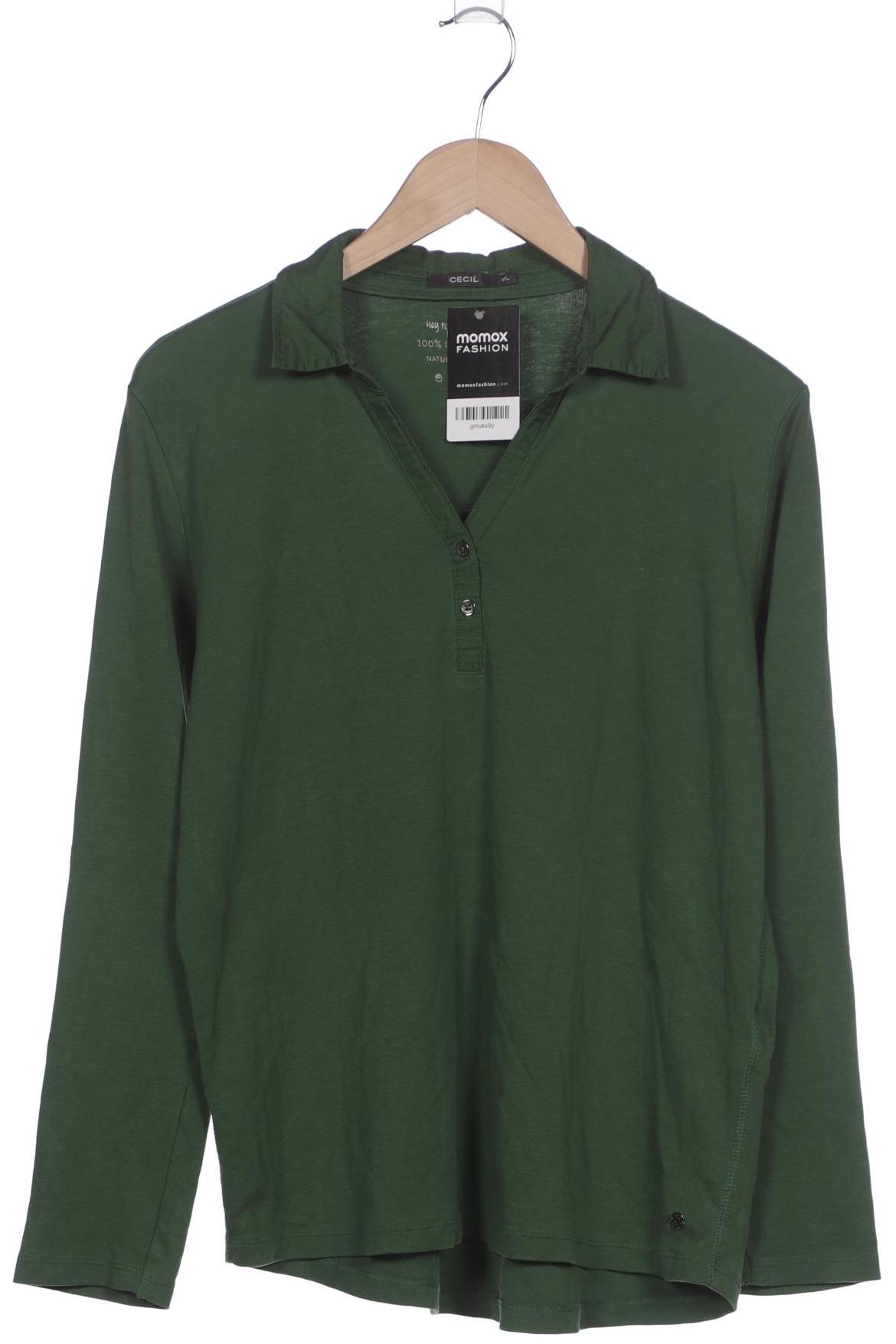 

Cecil Damen Langarmshirt, grün, Gr. 44