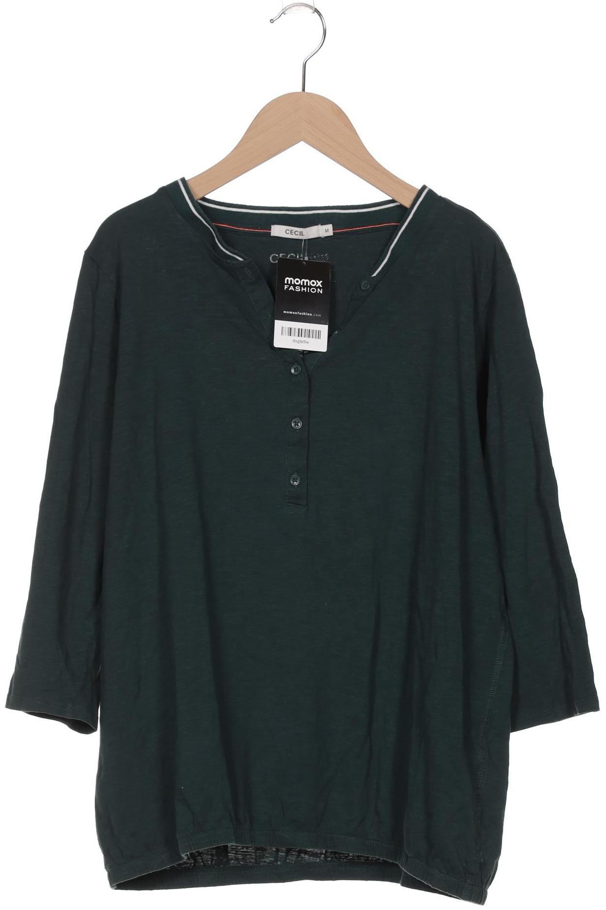 

Cecil Damen Langarmshirt, grün, Gr. 38