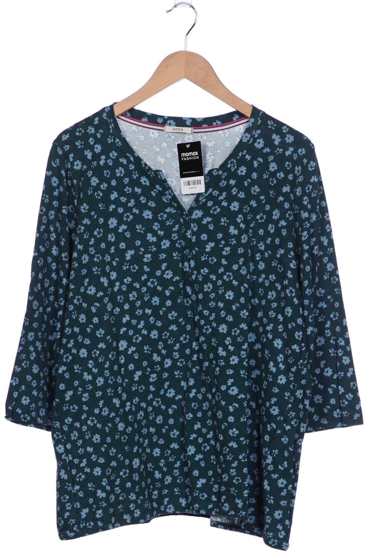 

Cecil Damen Langarmshirt, grün, Gr. 48