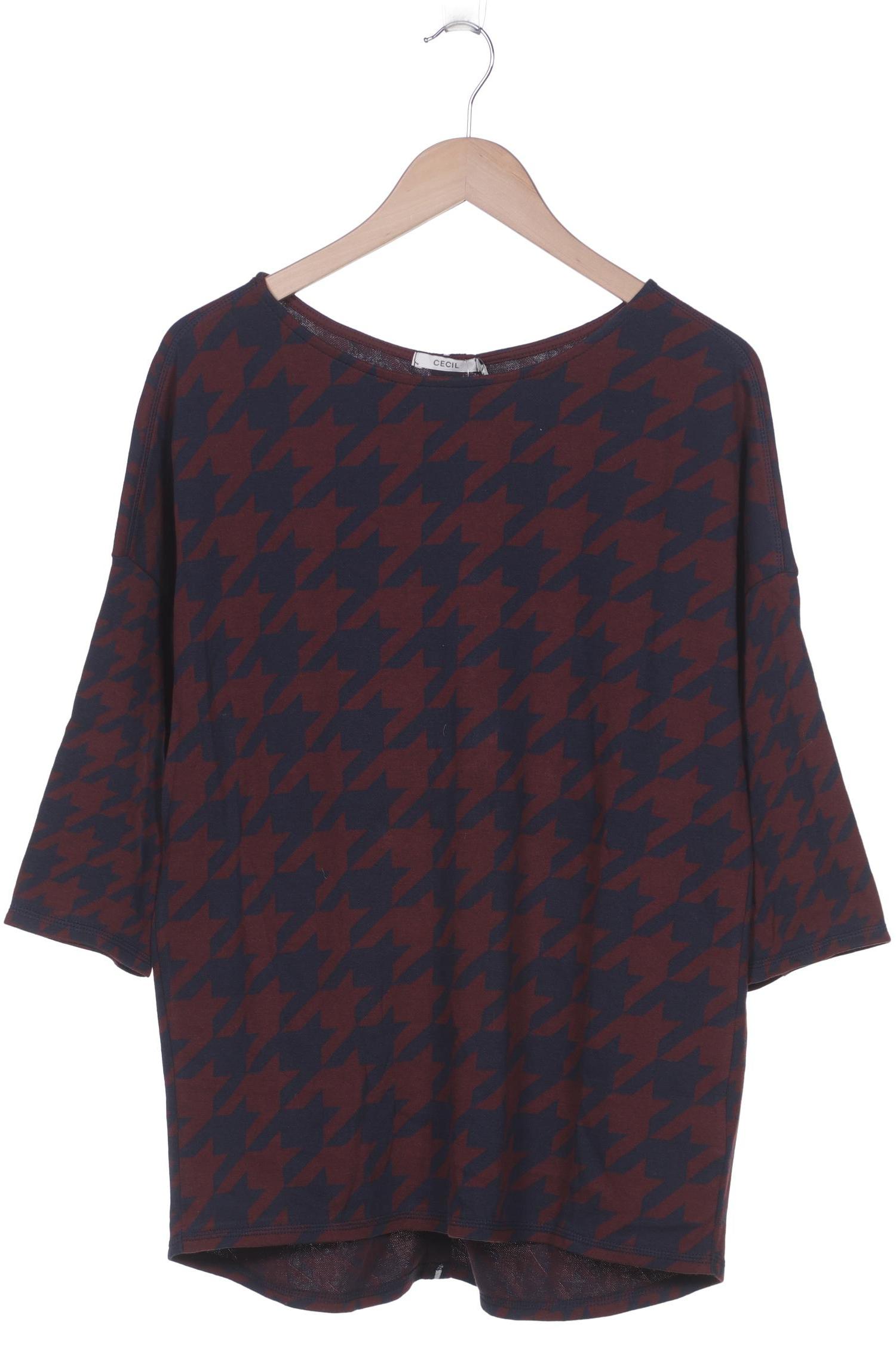 

CECIL Damen Langarmshirt, bordeaux