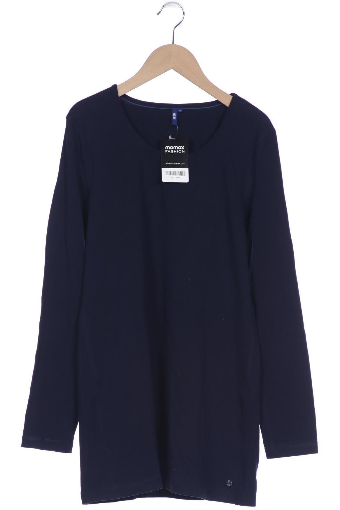 

Cecil Damen Langarmshirt, marineblau, Gr. 44