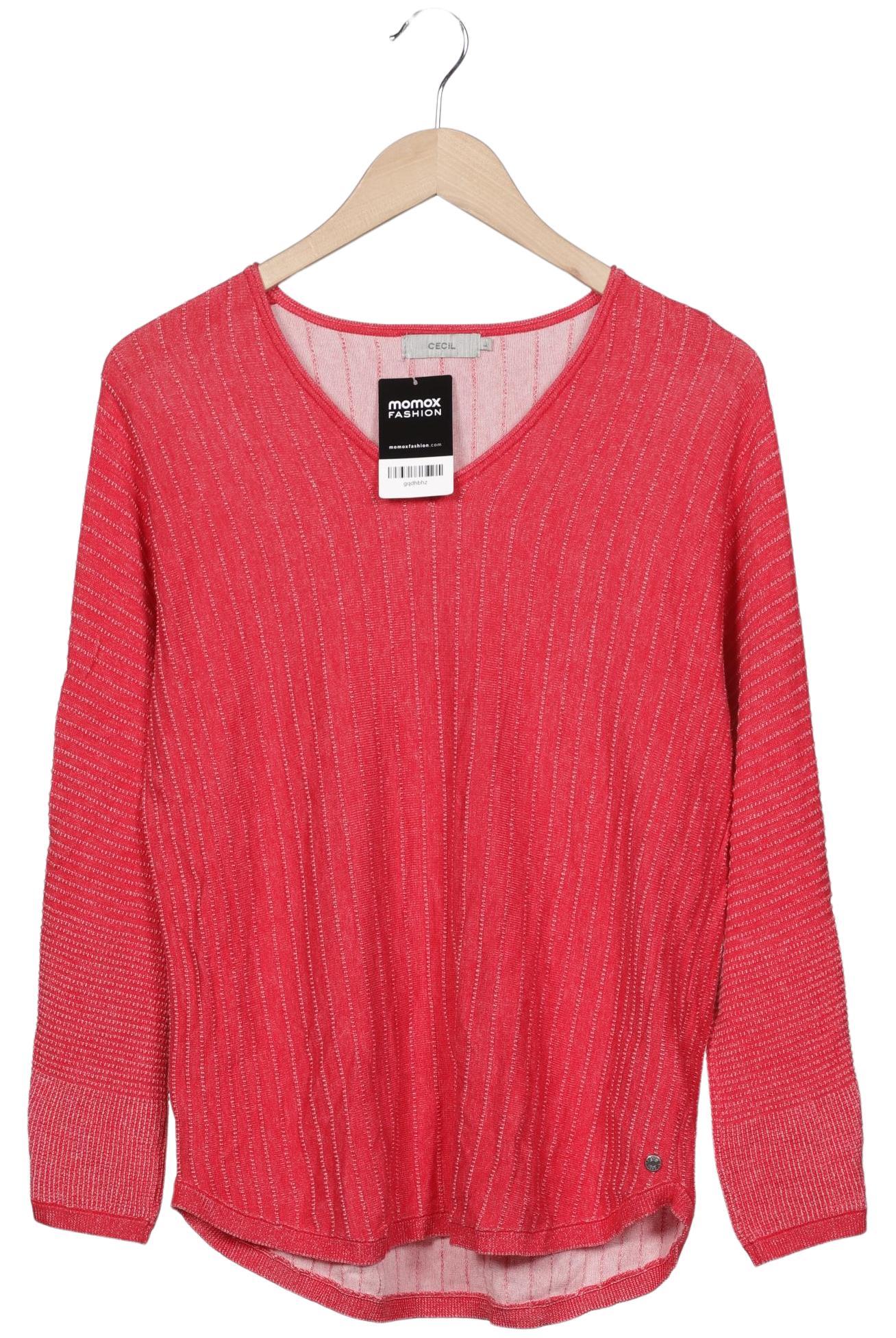 

Cecil Damen Langarmshirt, rot, Gr. 42