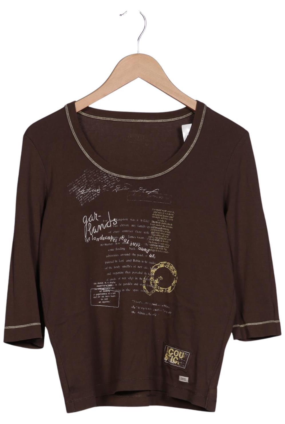 

Cecil Damen Langarmshirt, braun, Gr. 36