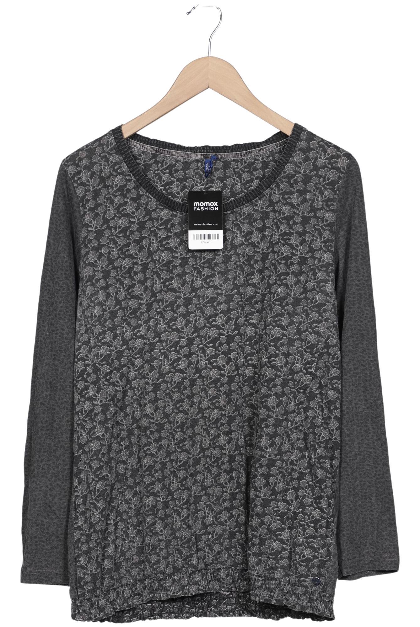 

Cecil Damen Langarmshirt, grau, Gr. 42