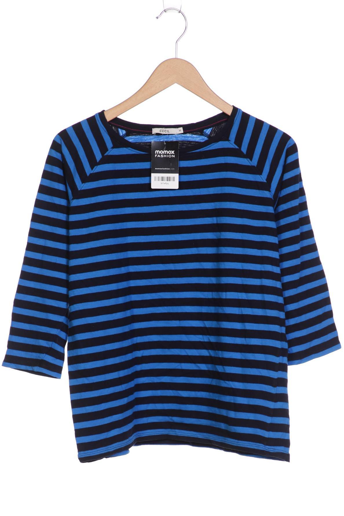 

Cecil Damen Langarmshirt, marineblau, Gr. 38