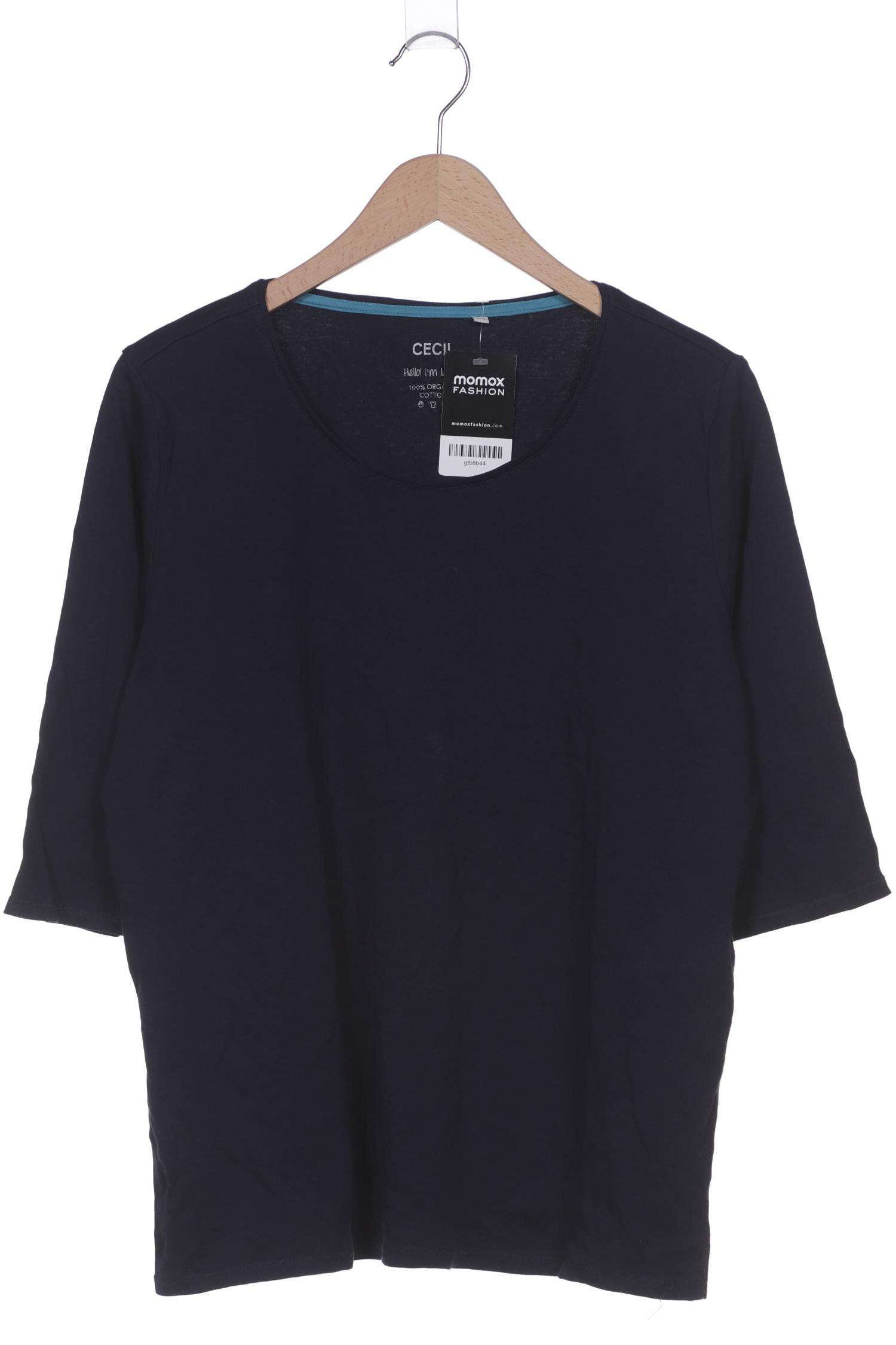 

Cecil Damen Langarmshirt, marineblau, Gr. 46