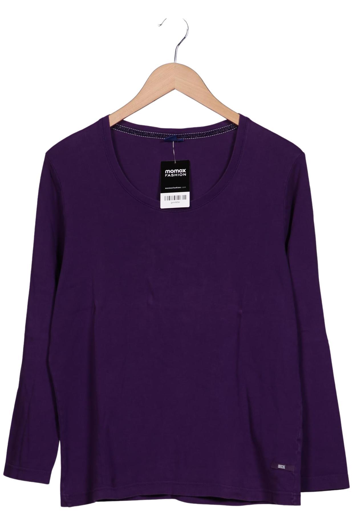 

Cecil Damen Langarmshirt, flieder, Gr. 44