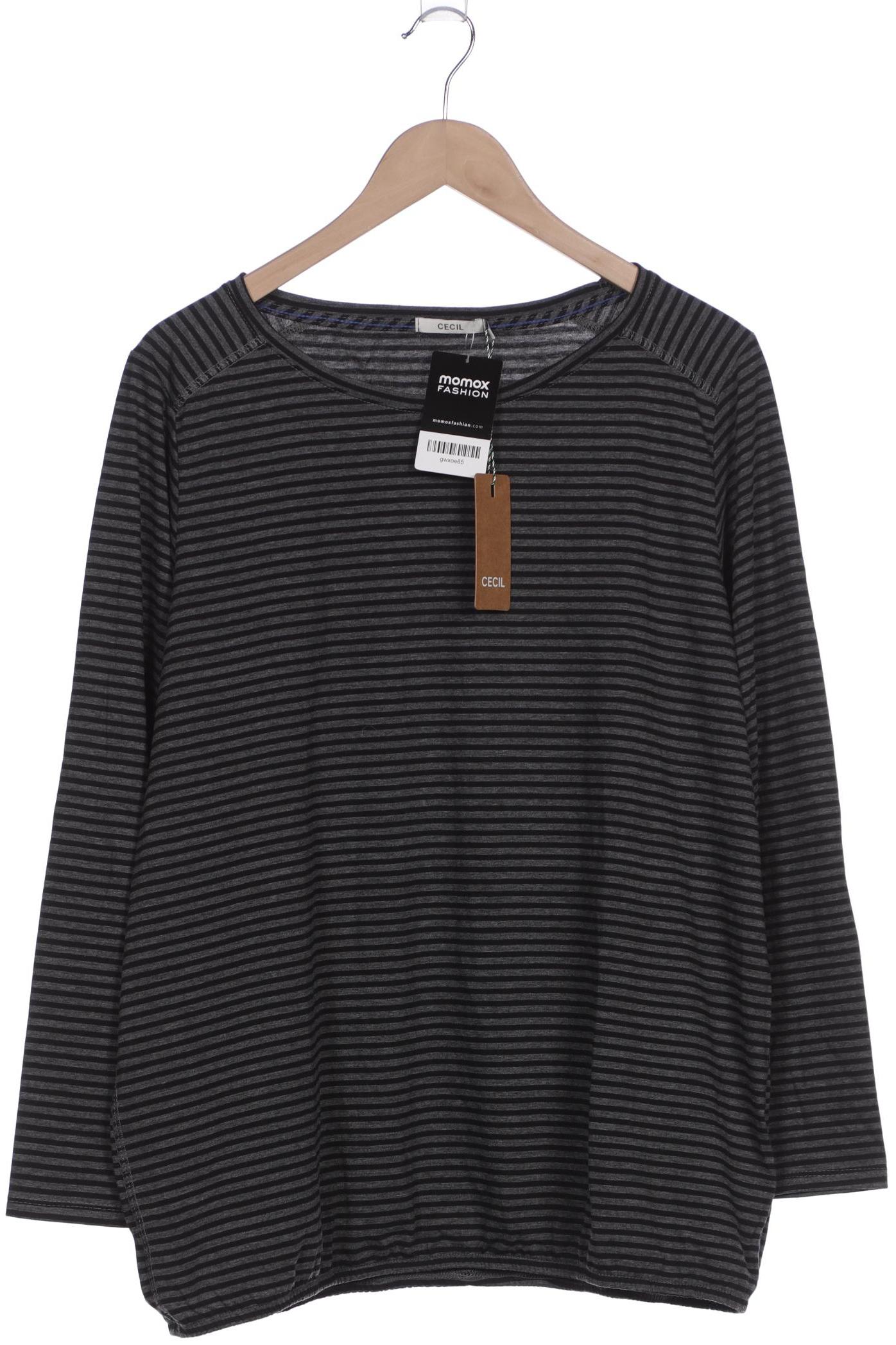 

Cecil Damen Langarmshirt, grau, Gr. 46