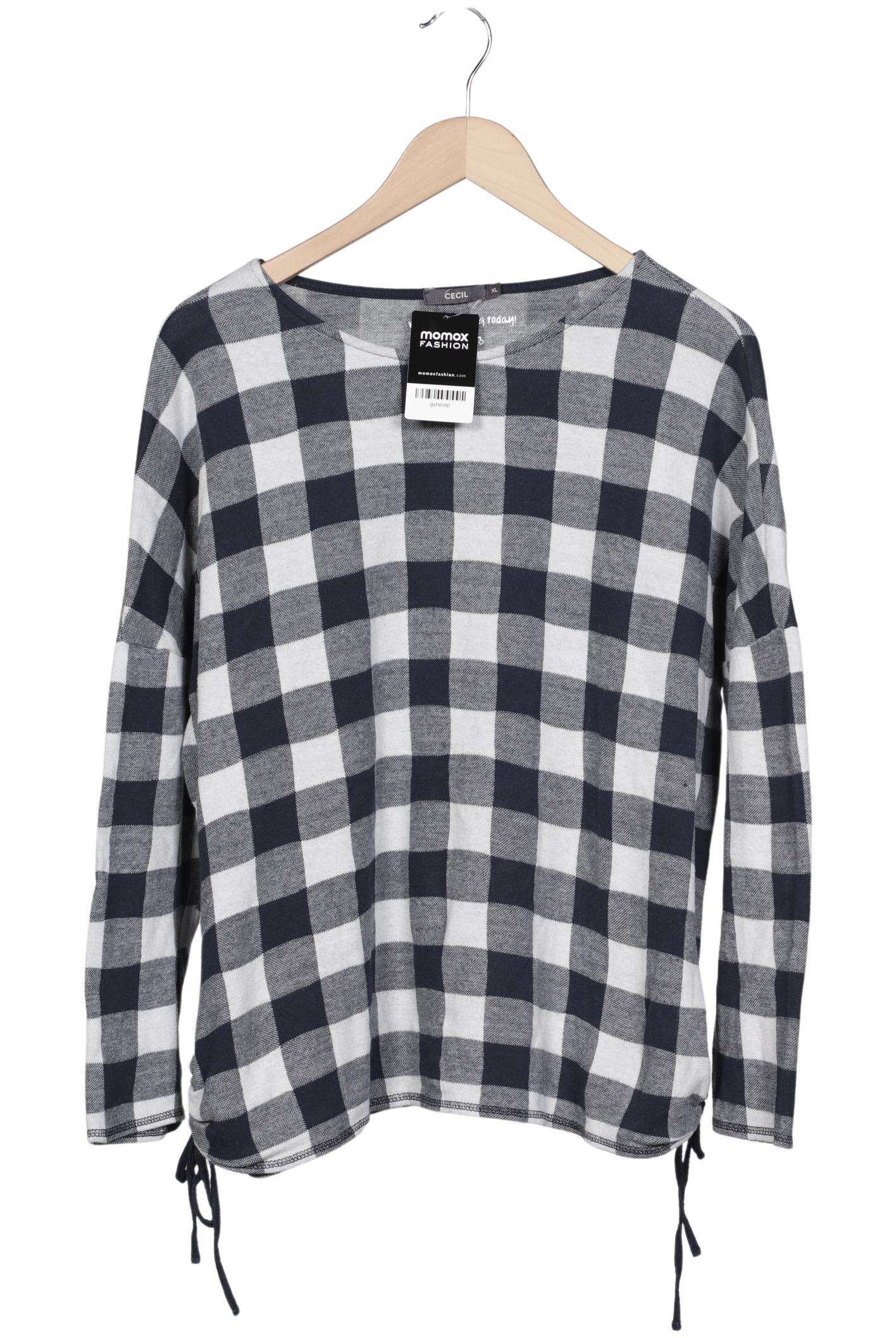 

Cecil Damen Langarmshirt, marineblau, Gr. 44