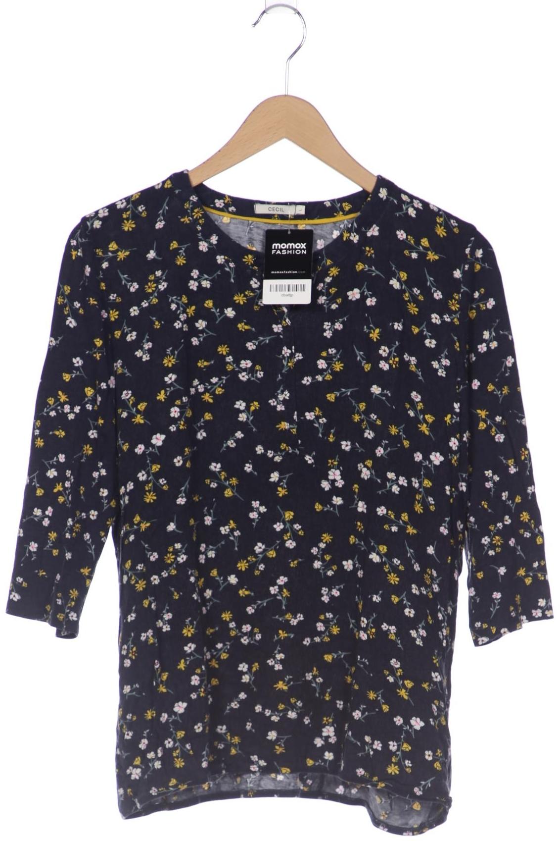 

Cecil Damen Langarmshirt, marineblau, Gr. 42