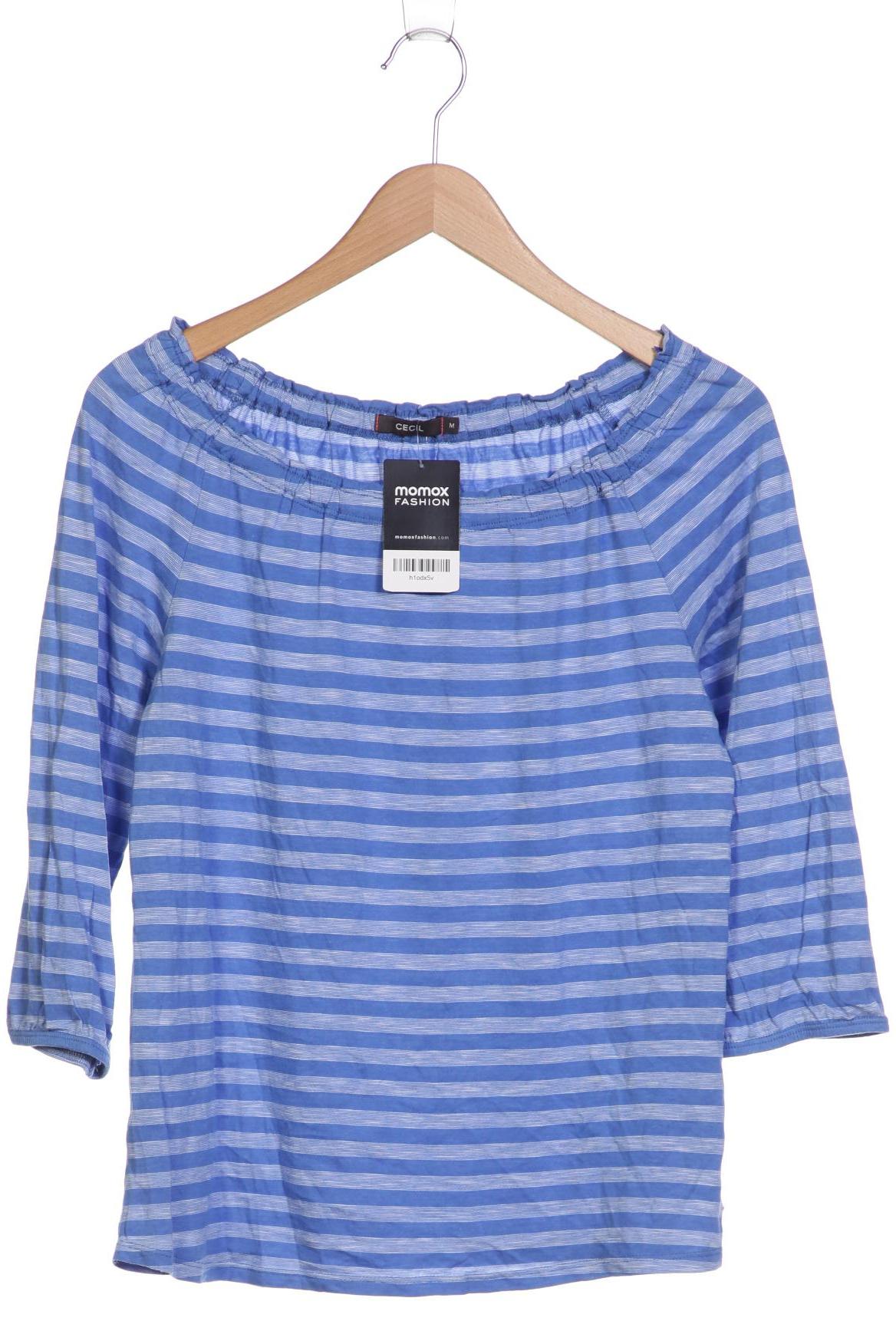 

CECIL Damen Langarmshirt, blau