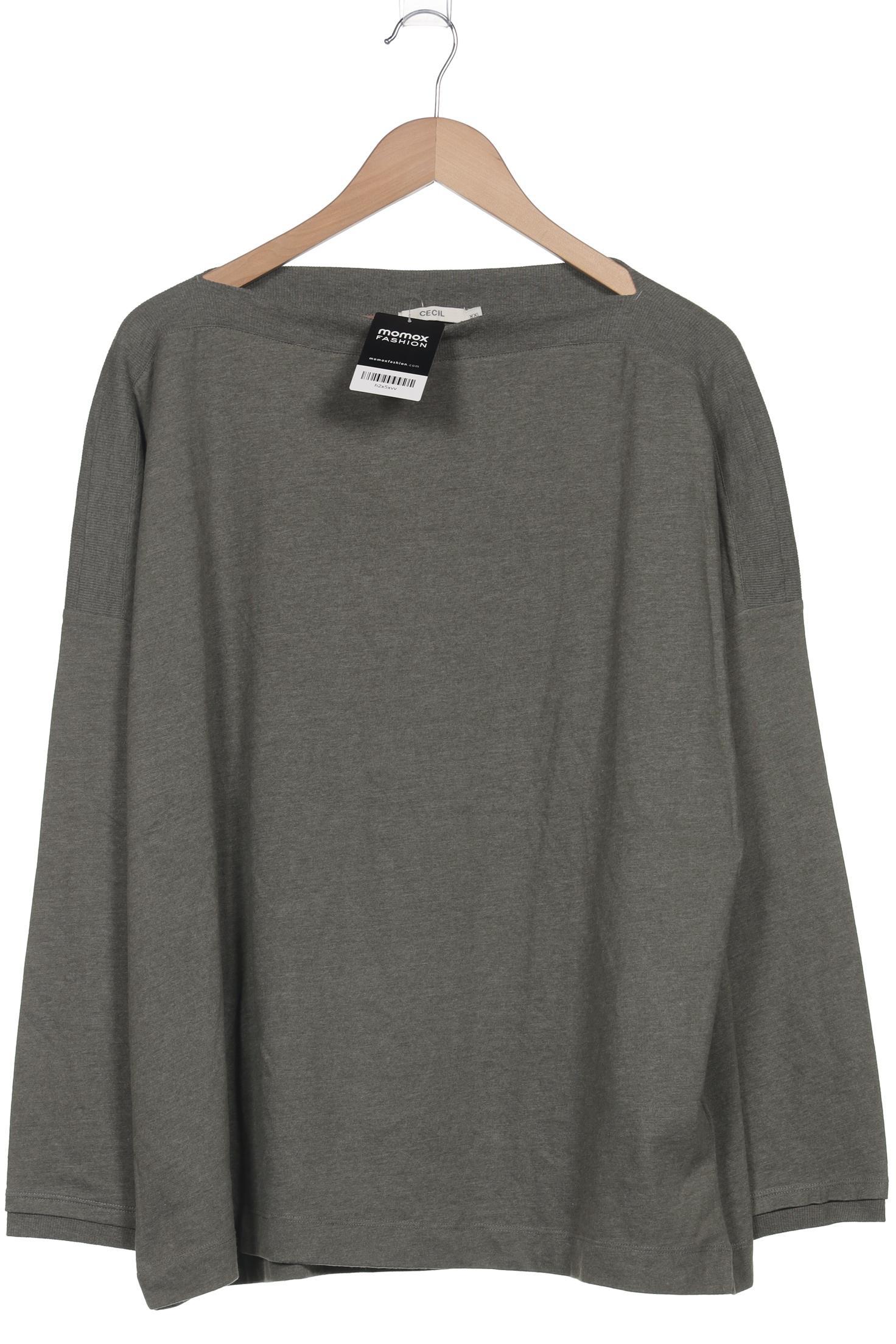 

Cecil Damen Langarmshirt, grün, Gr. 46