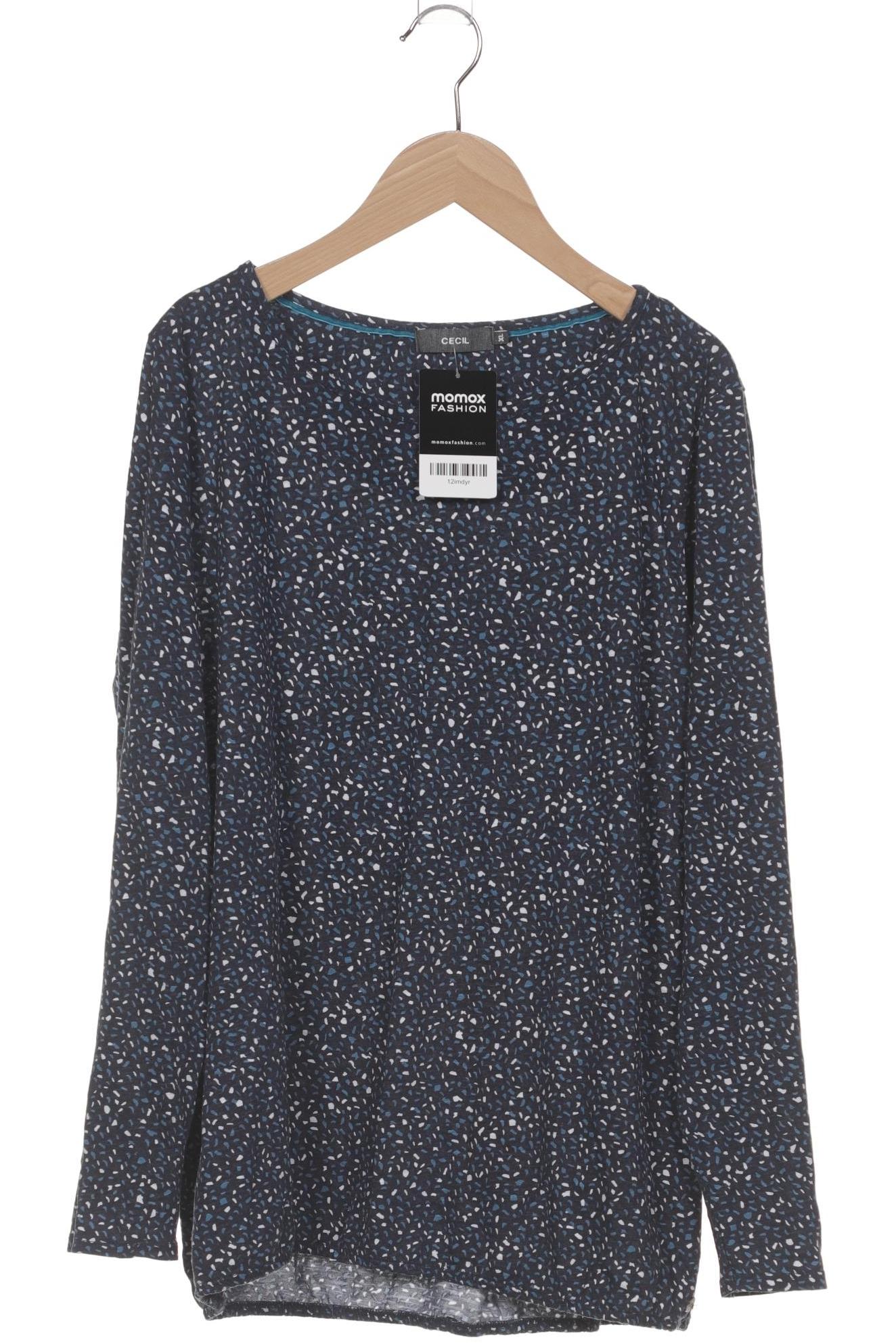 

Cecil Damen Langarmshirt, marineblau, Gr. 44