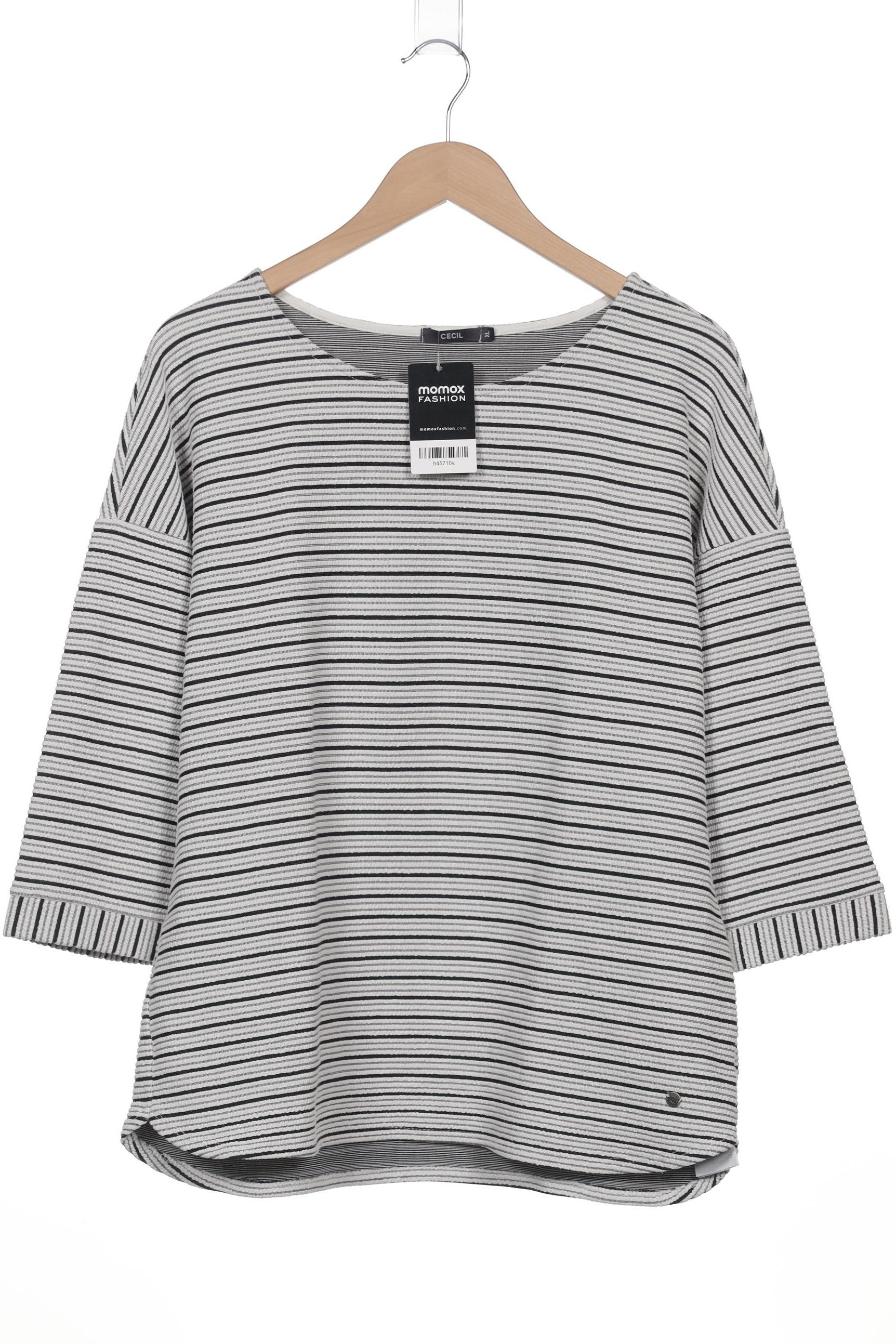 

CECIL Damen Langarmshirt, weiß