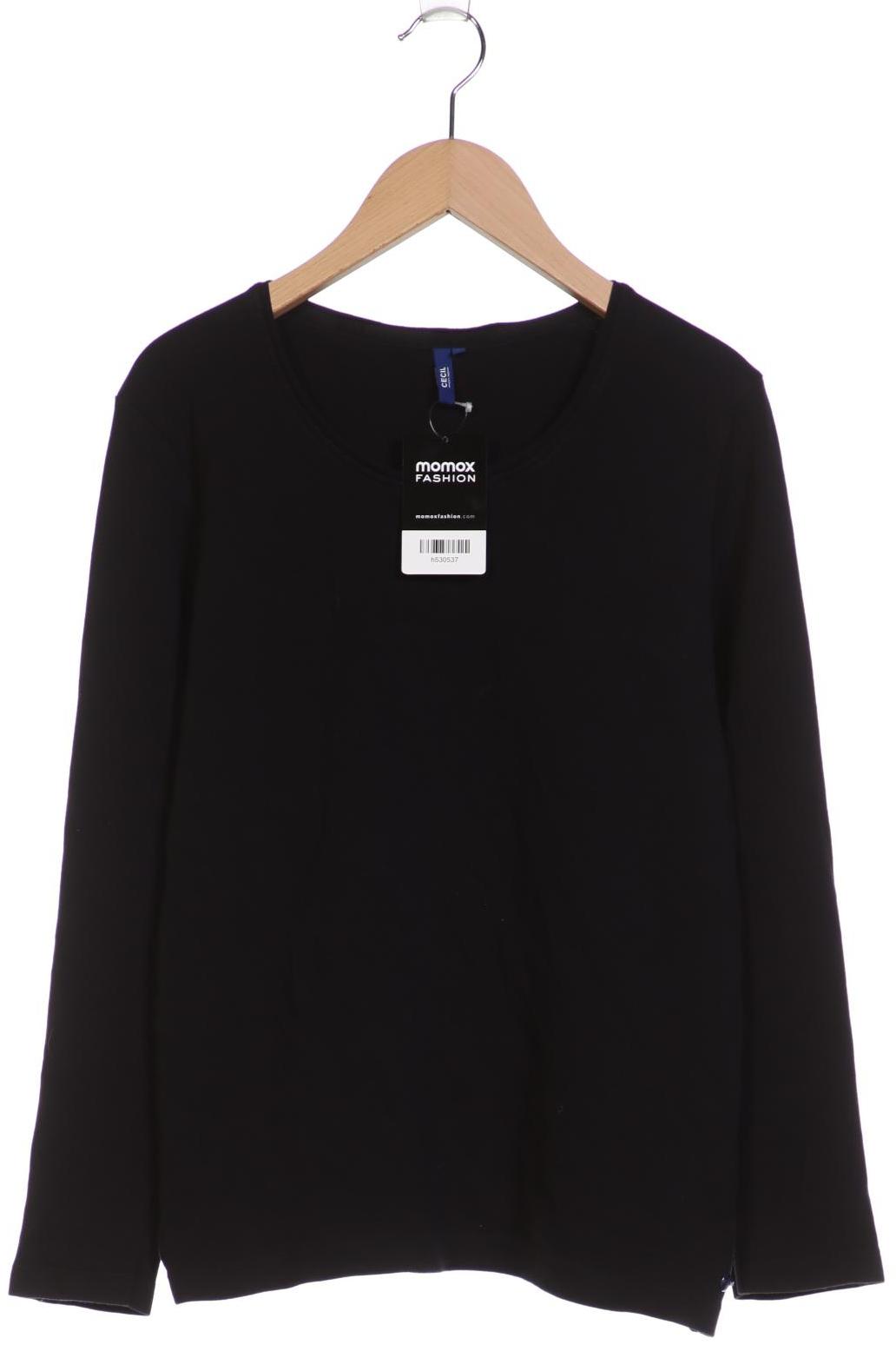 

Cecil Damen Langarmshirt, schwarz, Gr. 38