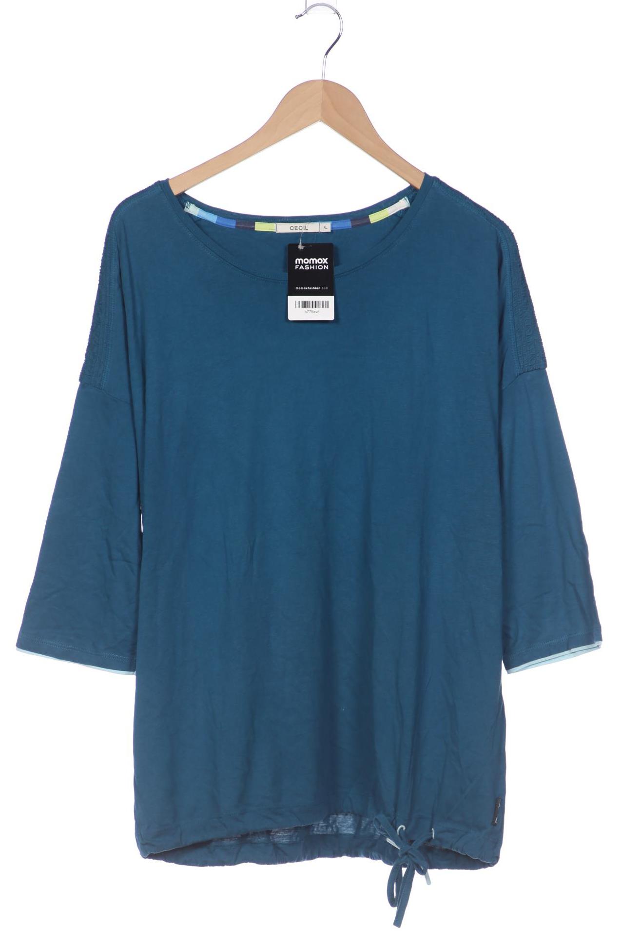 

Cecil Damen Langarmshirt, blau, Gr. 44