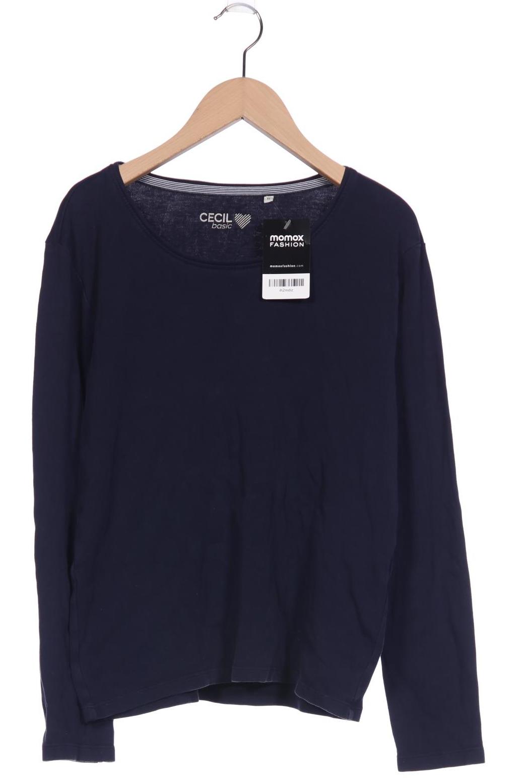 

Cecil Damen Langarmshirt, marineblau, Gr. 38