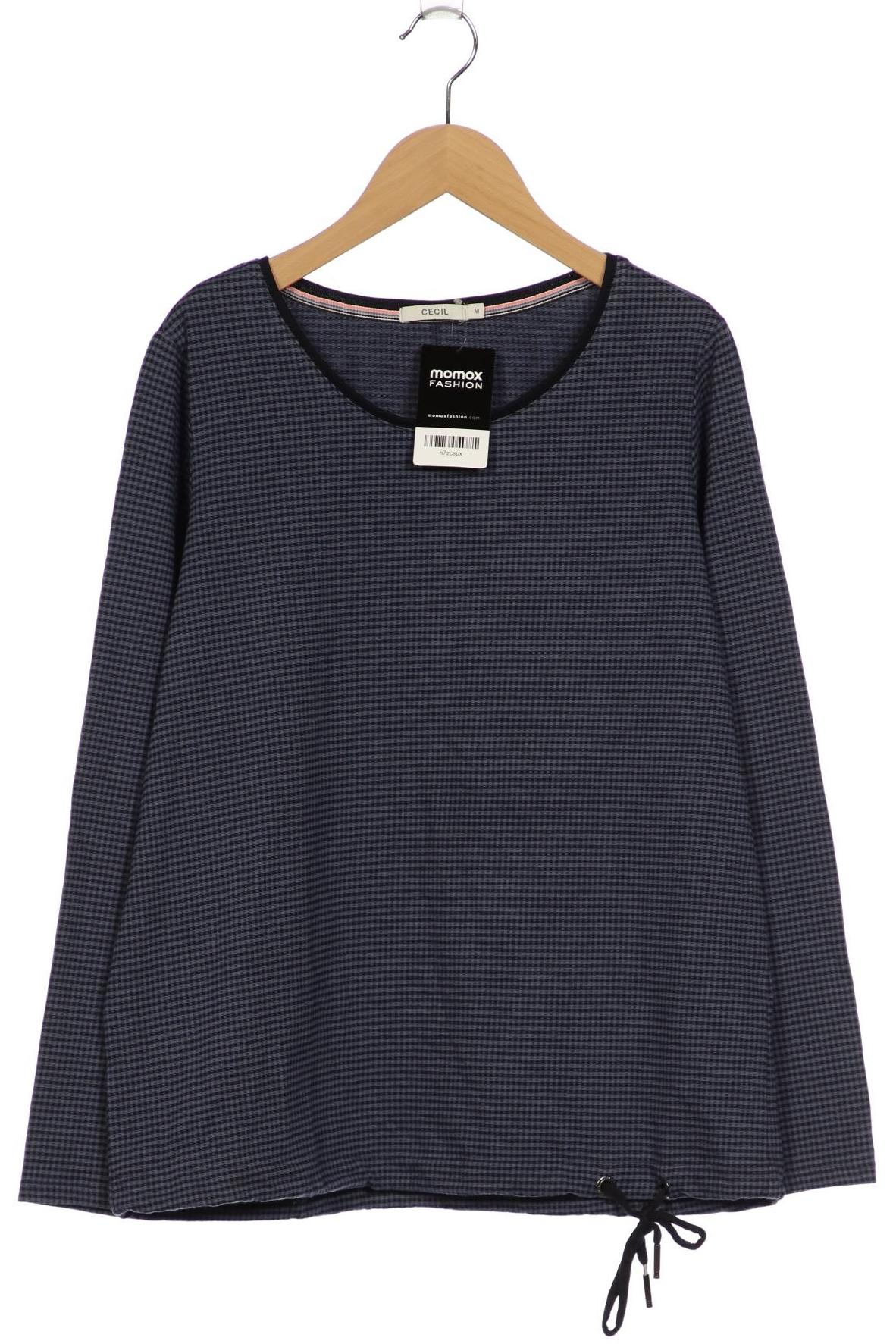 

Cecil Damen Langarmshirt, marineblau, Gr. 38