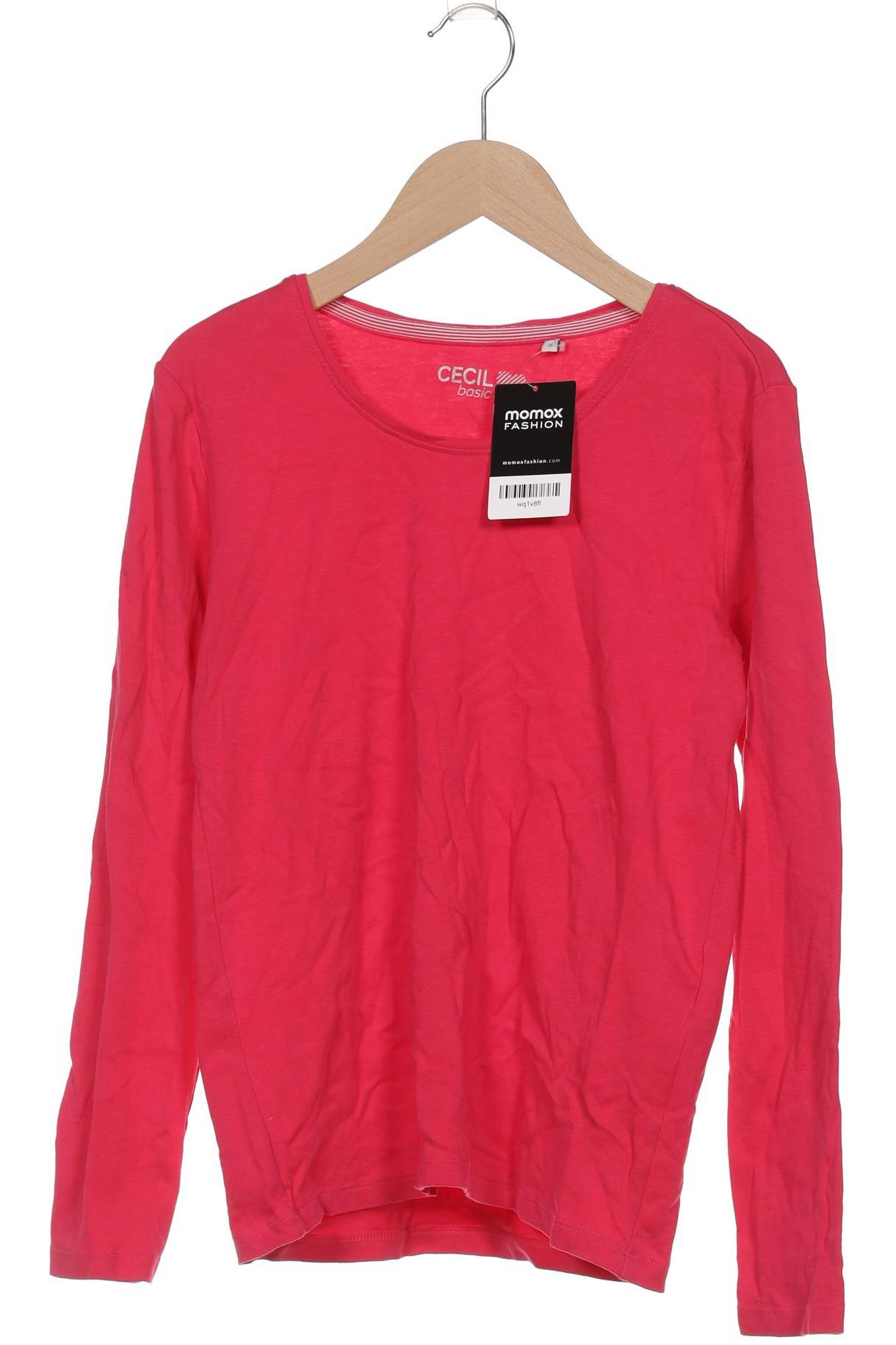 

Cecil Damen Langarmshirt, pink, Gr. 36