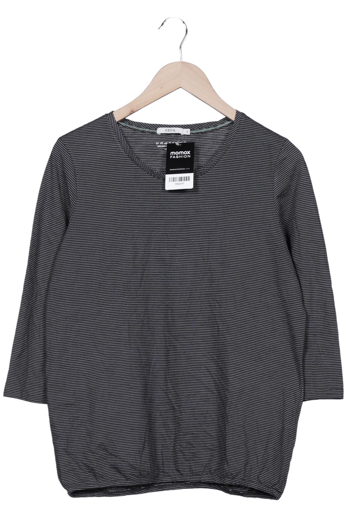 

Cecil Damen Langarmshirt, schwarz, Gr. 36