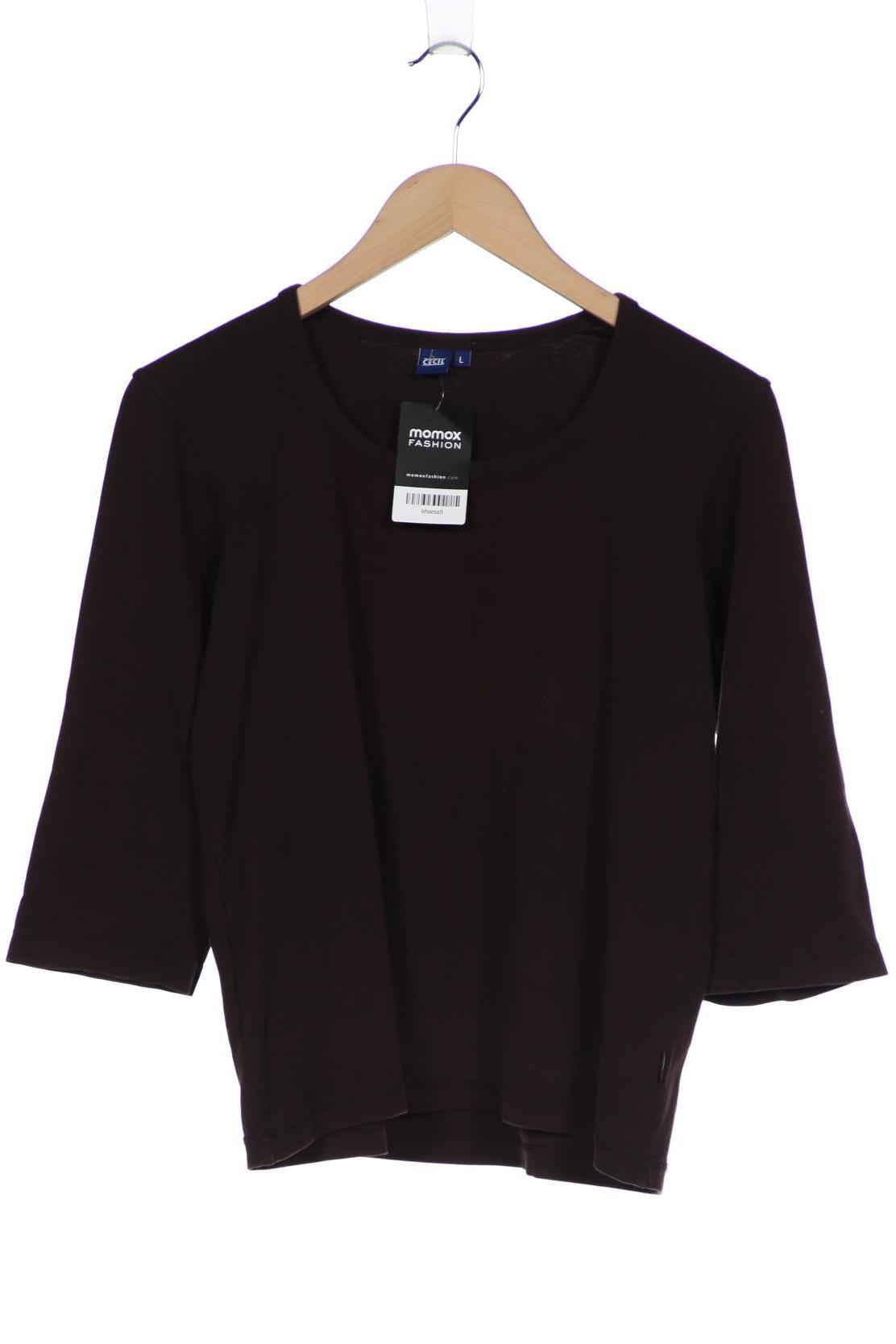 

CECIL Damen Langarmshirt, braun