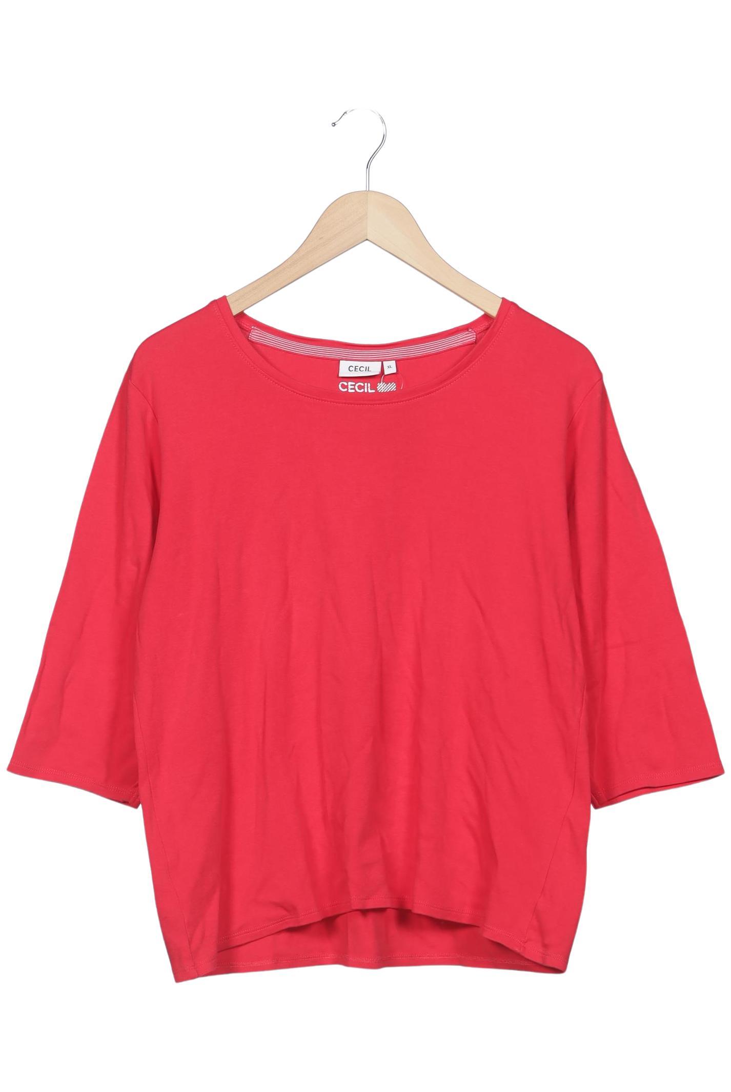 

Cecil Damen Langarmshirt, rot, Gr. 44