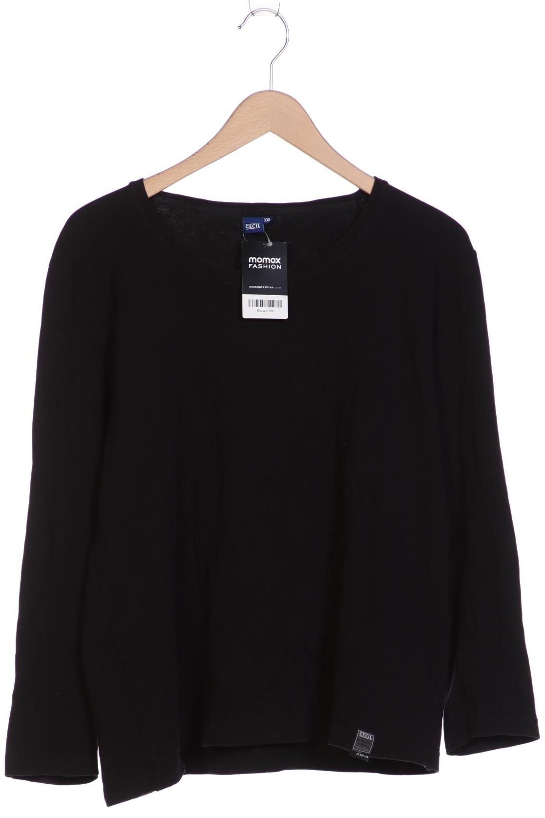 

CECIL Damen Langarmshirt, schwarz