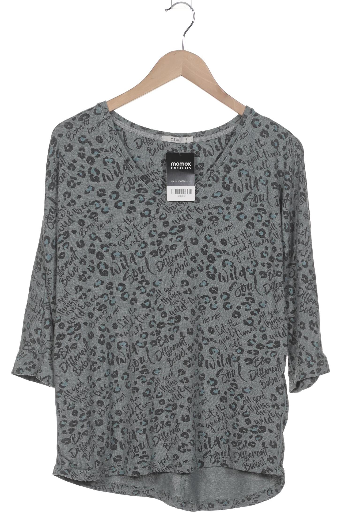 

Cecil Damen Langarmshirt, grün, Gr. 42
