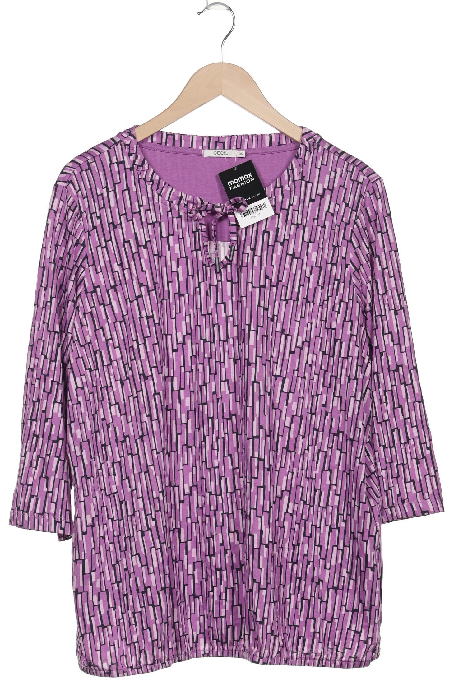 

Cecil Damen Langarmshirt, flieder, Gr. 46