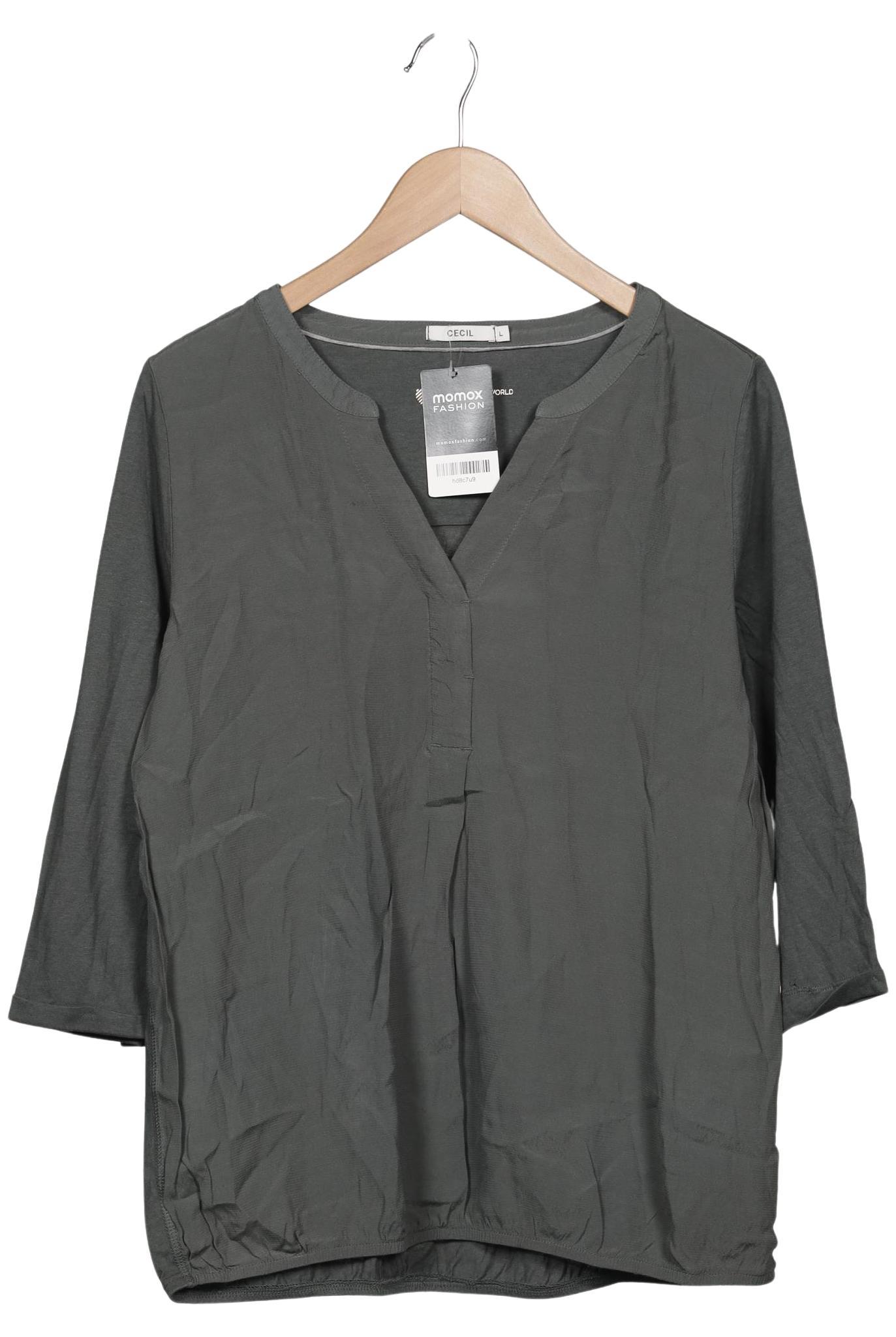 

Cecil Damen Langarmshirt, grün, Gr. 42