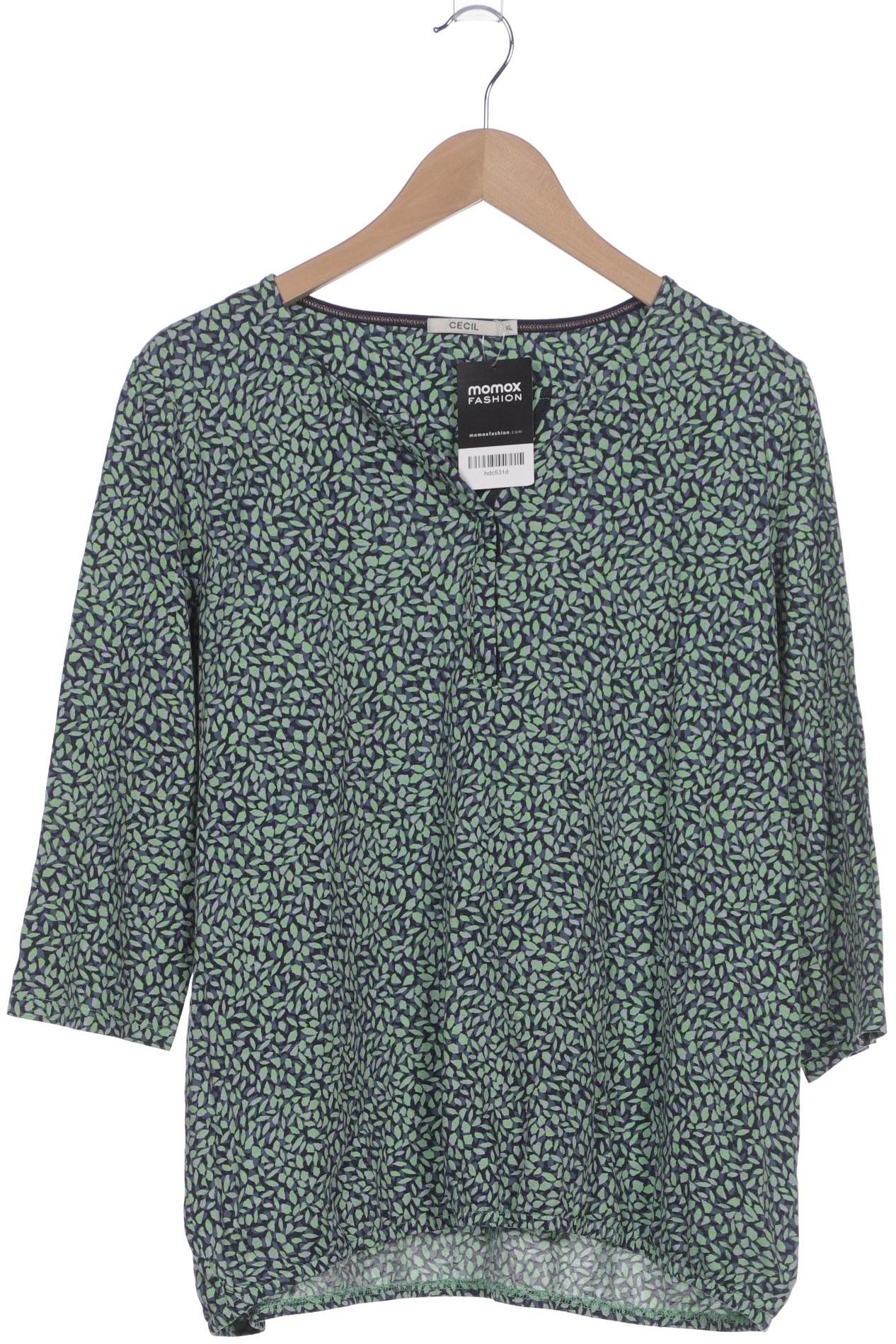 

Cecil Damen Langarmshirt, grün, Gr. 44
