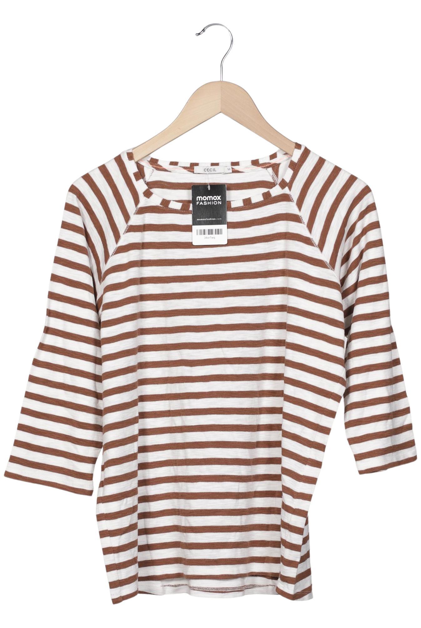 

Cecil Damen Langarmshirt, weiß, Gr. 38