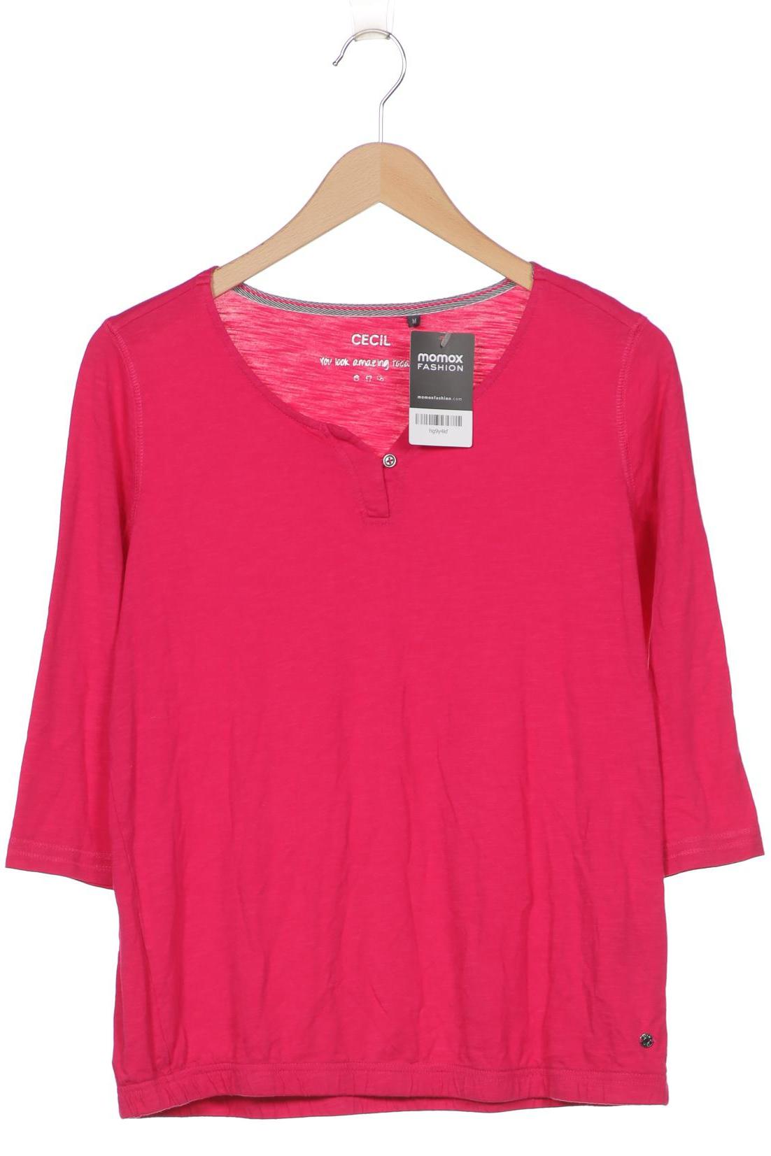 

Cecil Damen Langarmshirt, pink, Gr. 38