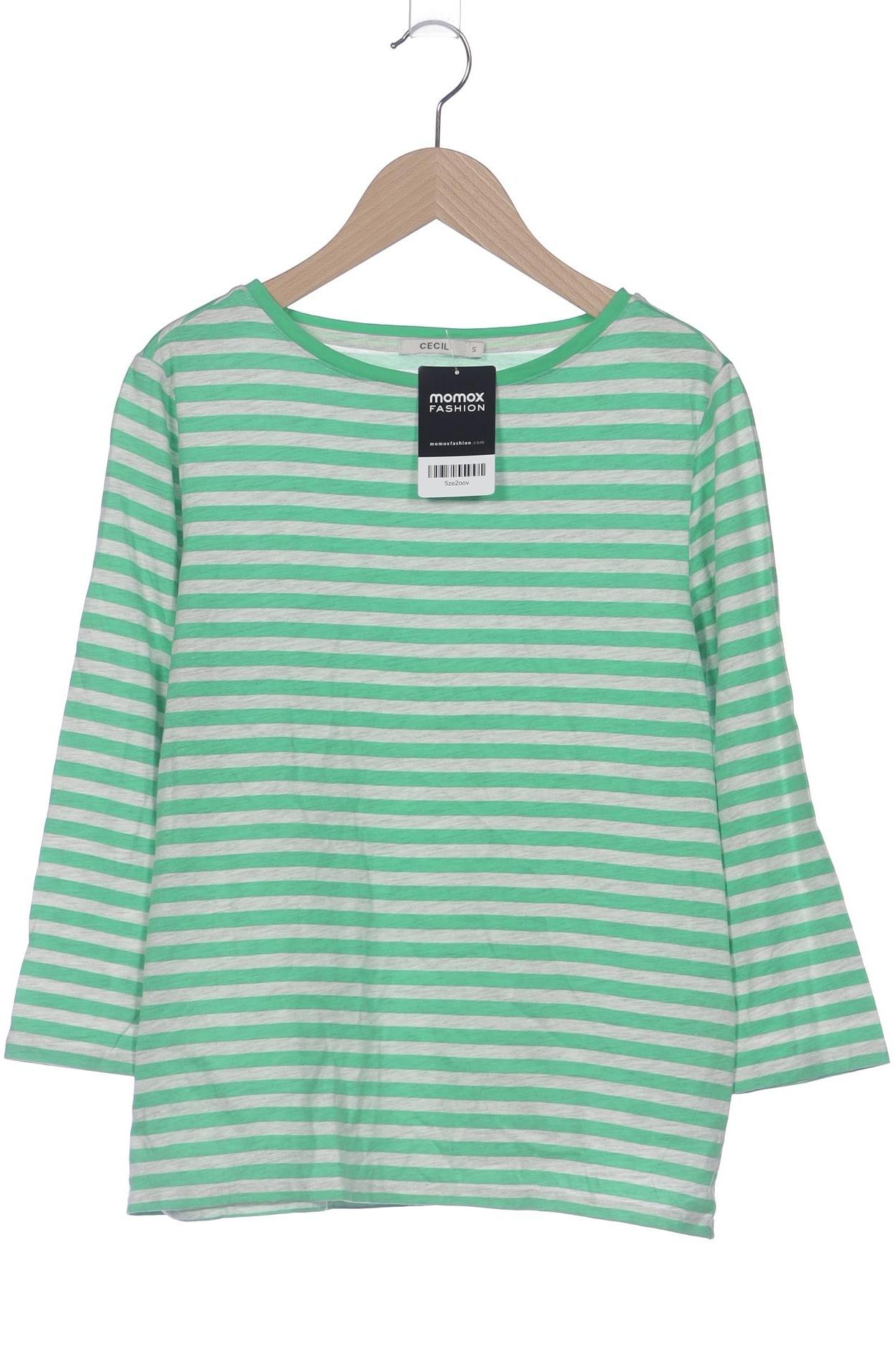 

Cecil Damen Langarmshirt, grün, Gr. 36