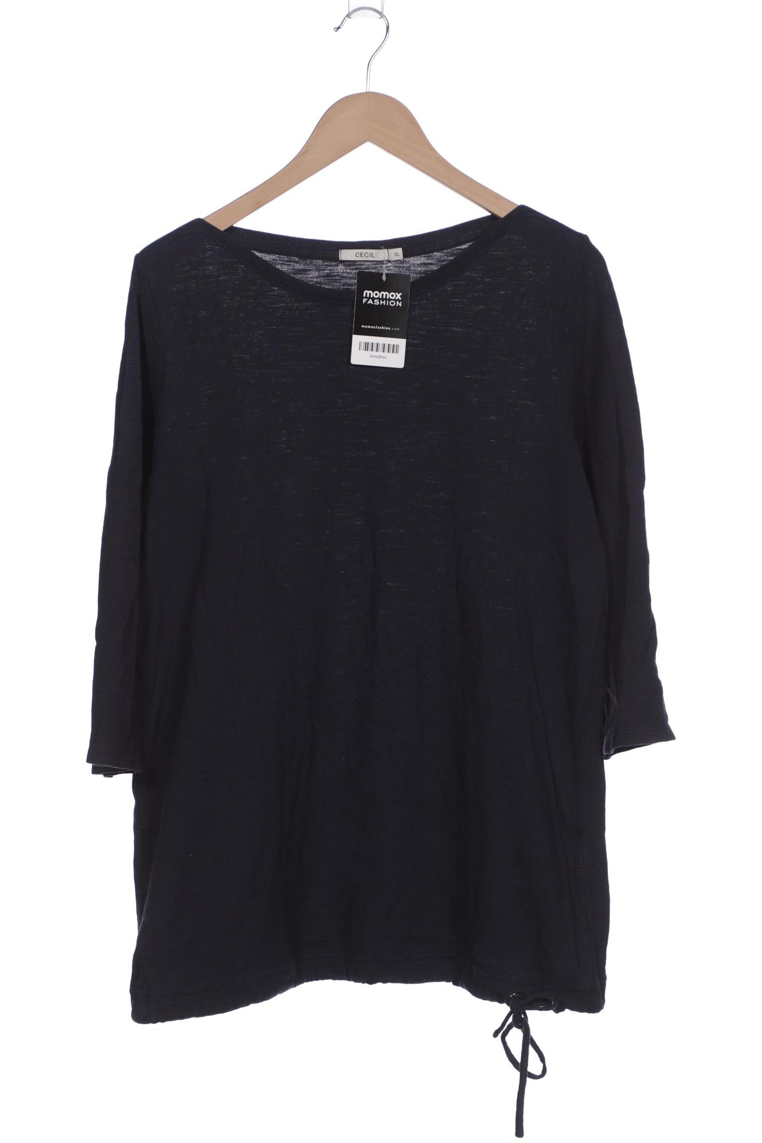 

Cecil Damen Langarmshirt, marineblau, Gr. 44