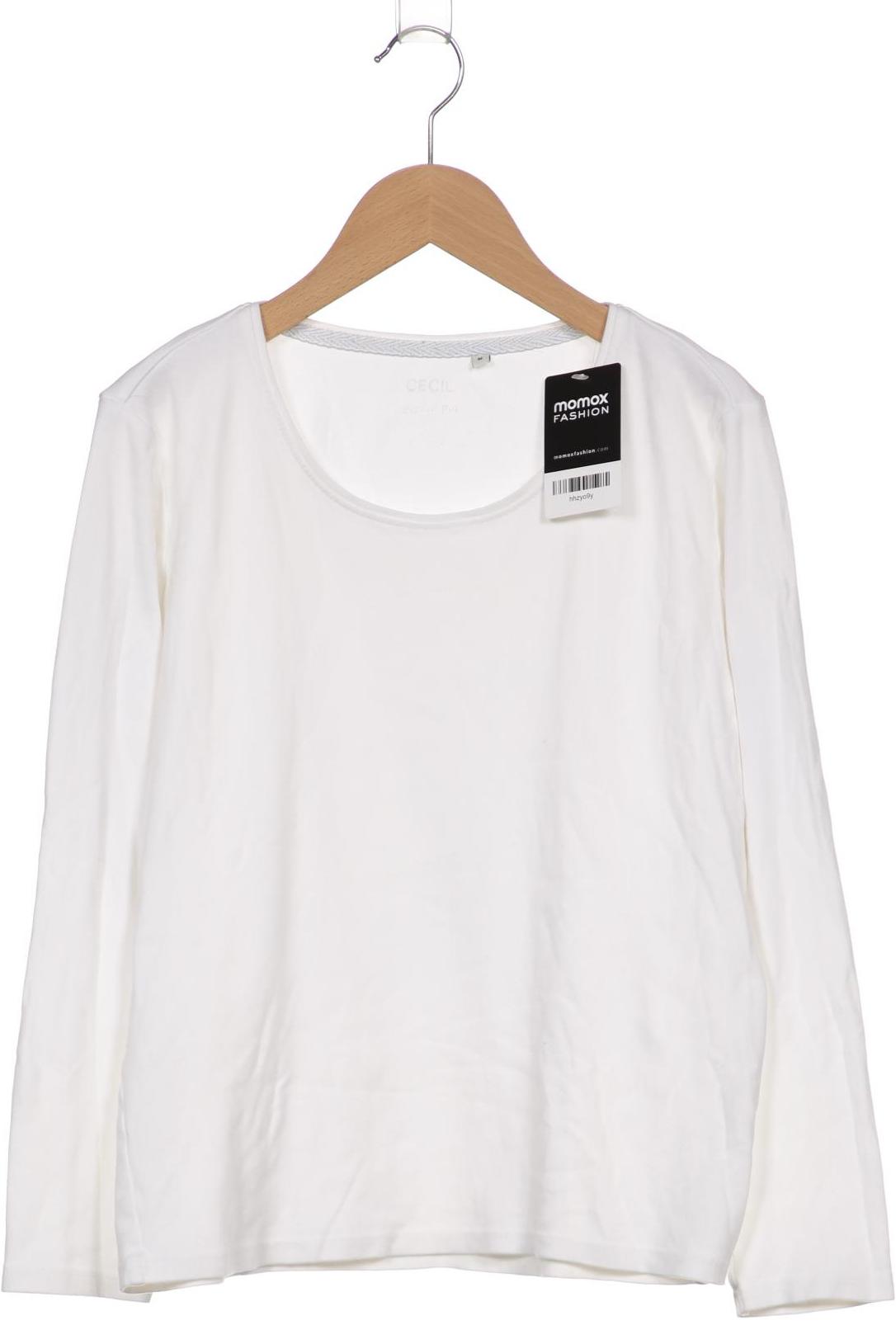 

CECIL Damen Langarmshirt, weiß