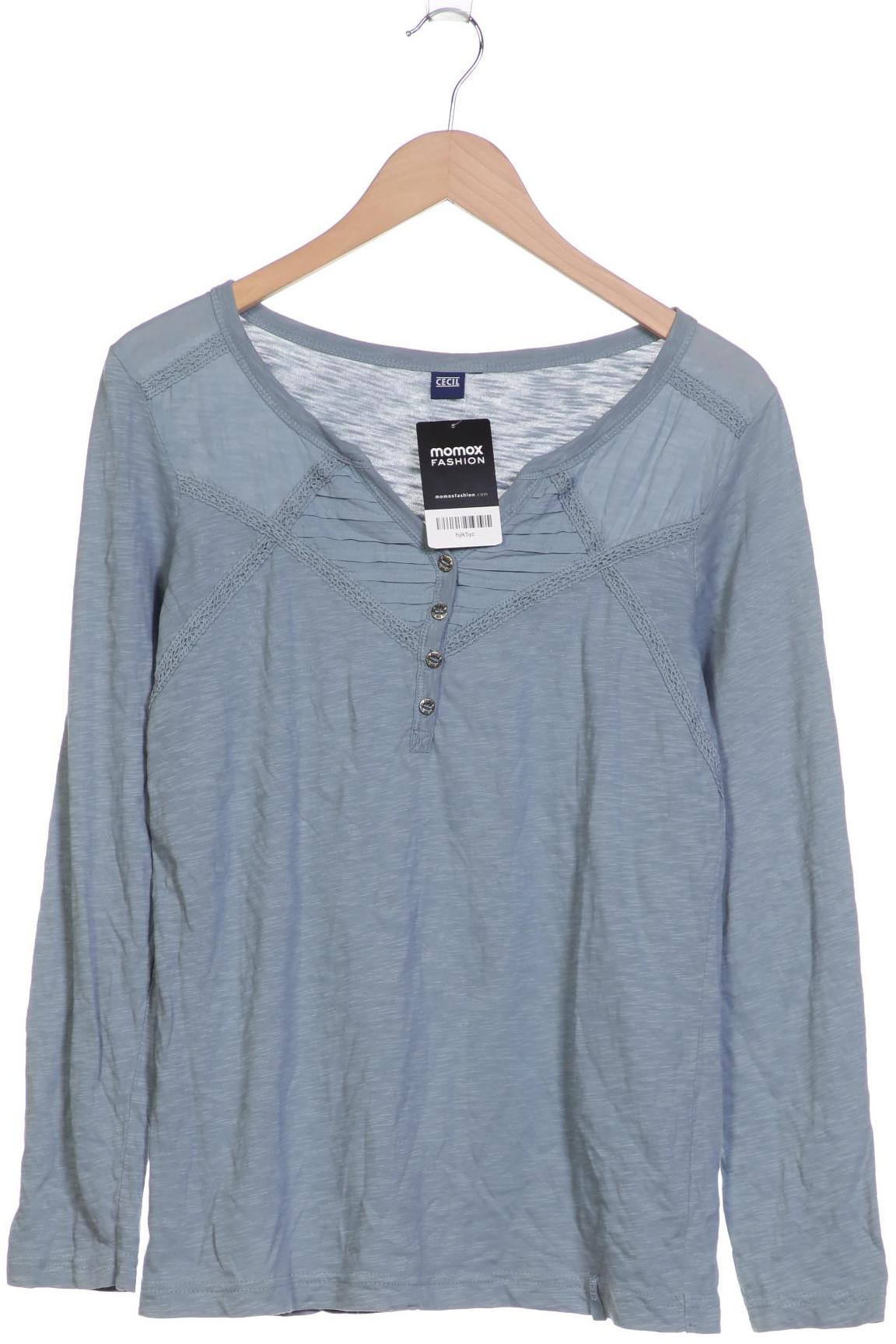 

Cecil Damen Langarmshirt, grau, Gr. 38