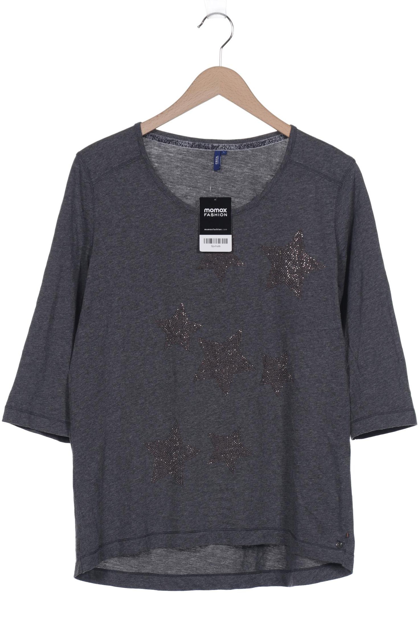 

CECIL Damen Langarmshirt, grau