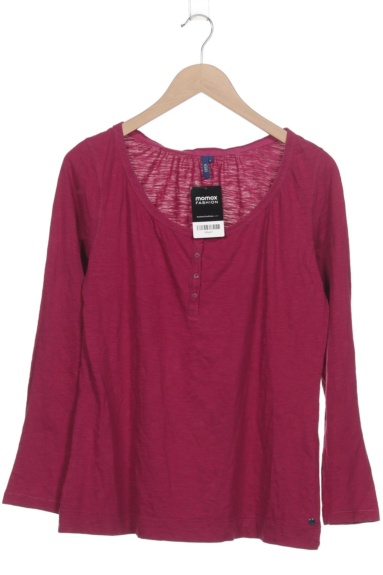 

Cecil Damen Langarmshirt, pink, Gr. 38