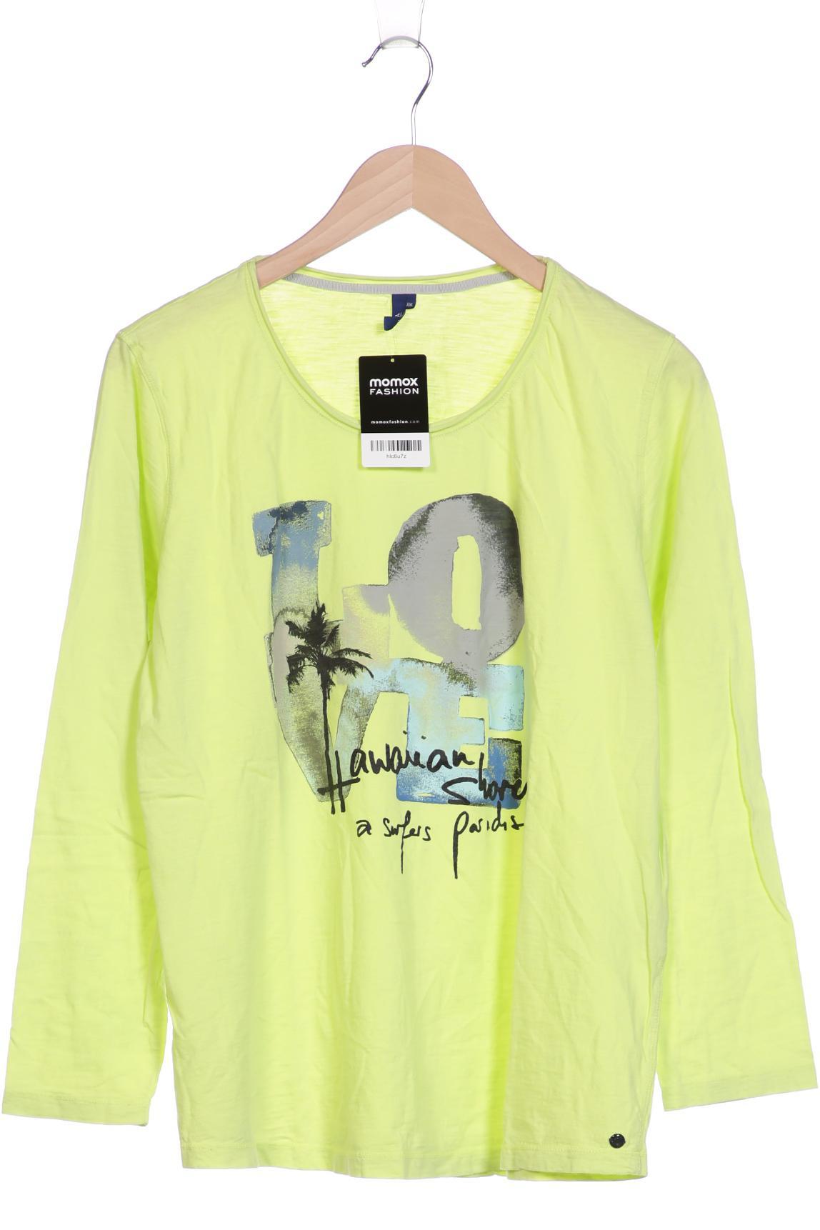 

Cecil Damen Langarmshirt, hellgrün, Gr. 46