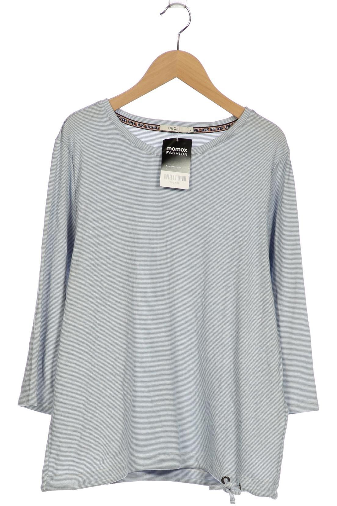 

Cecil Damen Langarmshirt, hellblau, Gr. 42