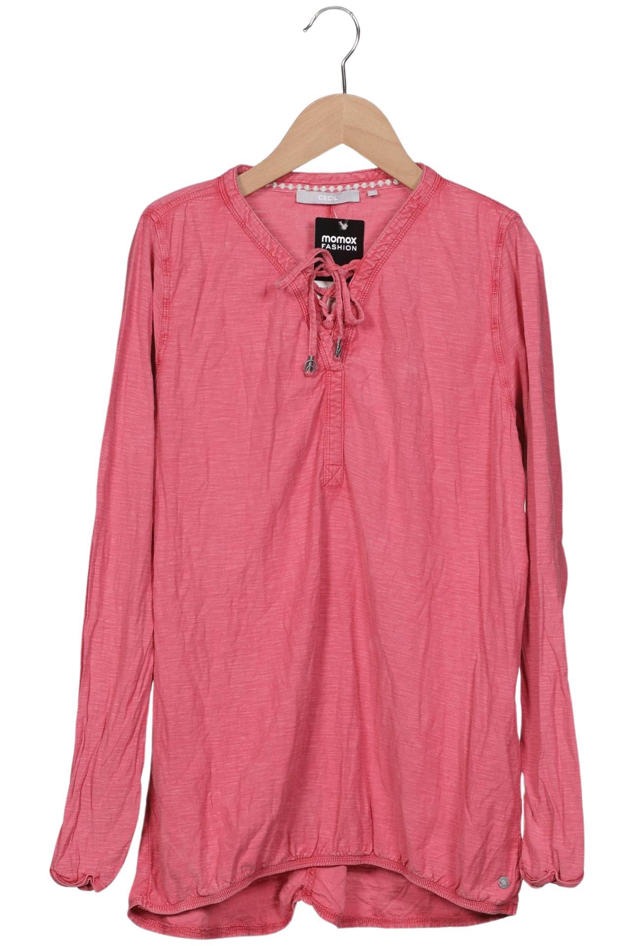 

Cecil Damen Langarmshirt, pink, Gr. 38