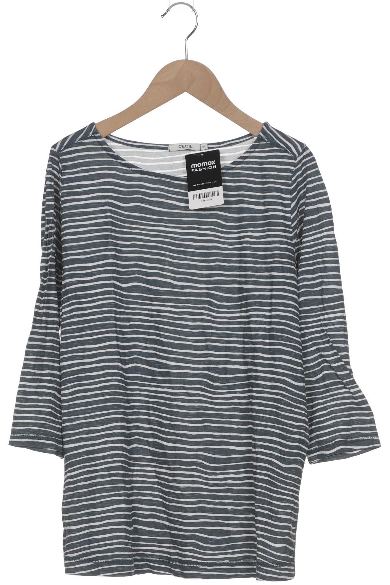 

Cecil Damen Langarmshirt, türkis, Gr. 38