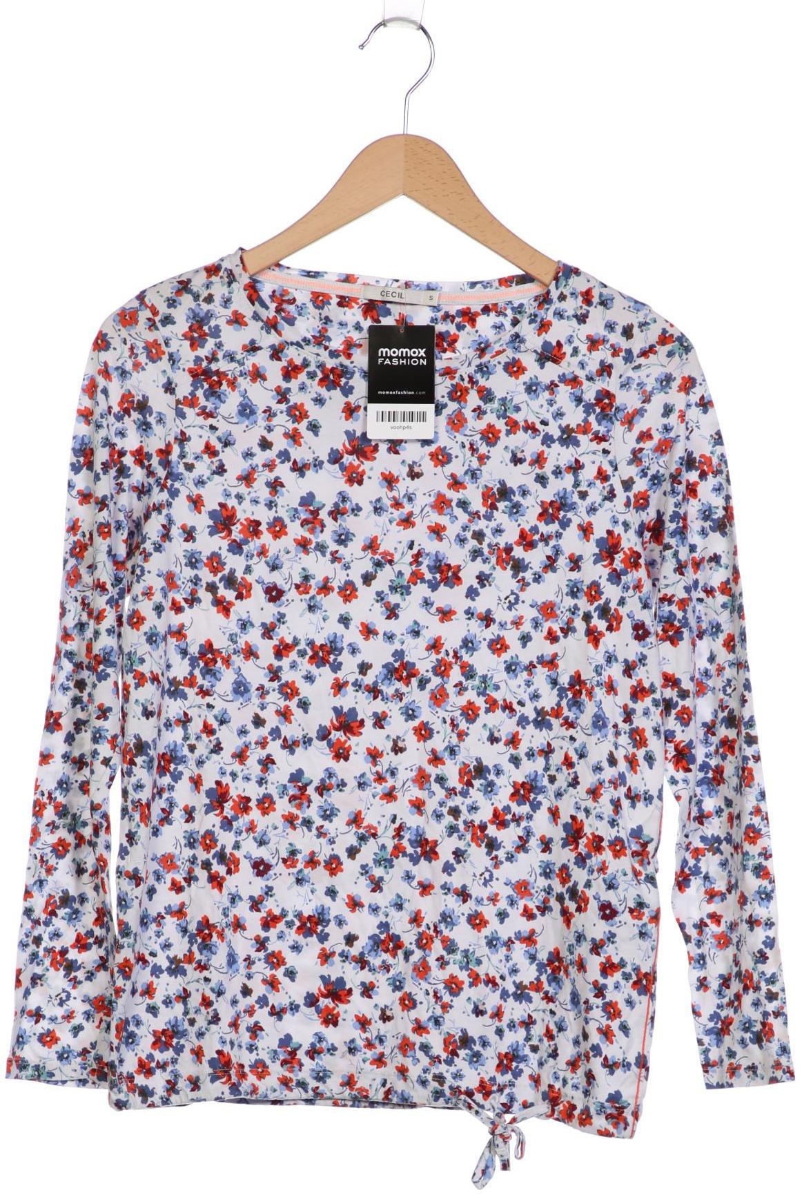 

Cecil Damen Langarmshirt, weiß, Gr. 36