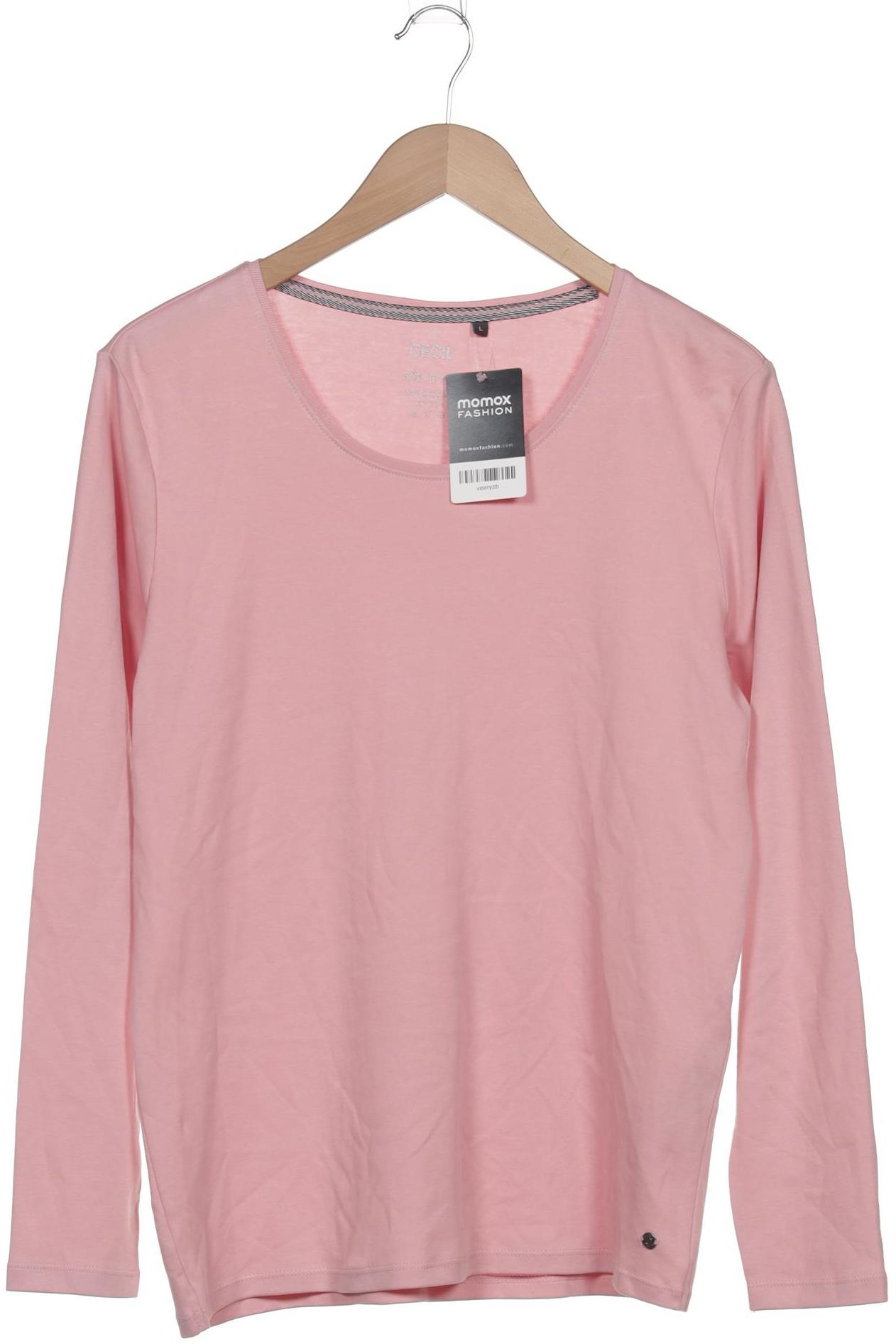 

Cecil Damen Langarmshirt, pink, Gr. 42