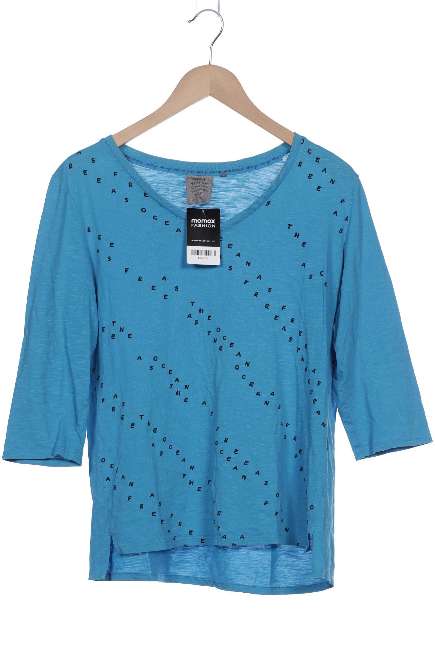 

CECIL Damen Langarmshirt, blau